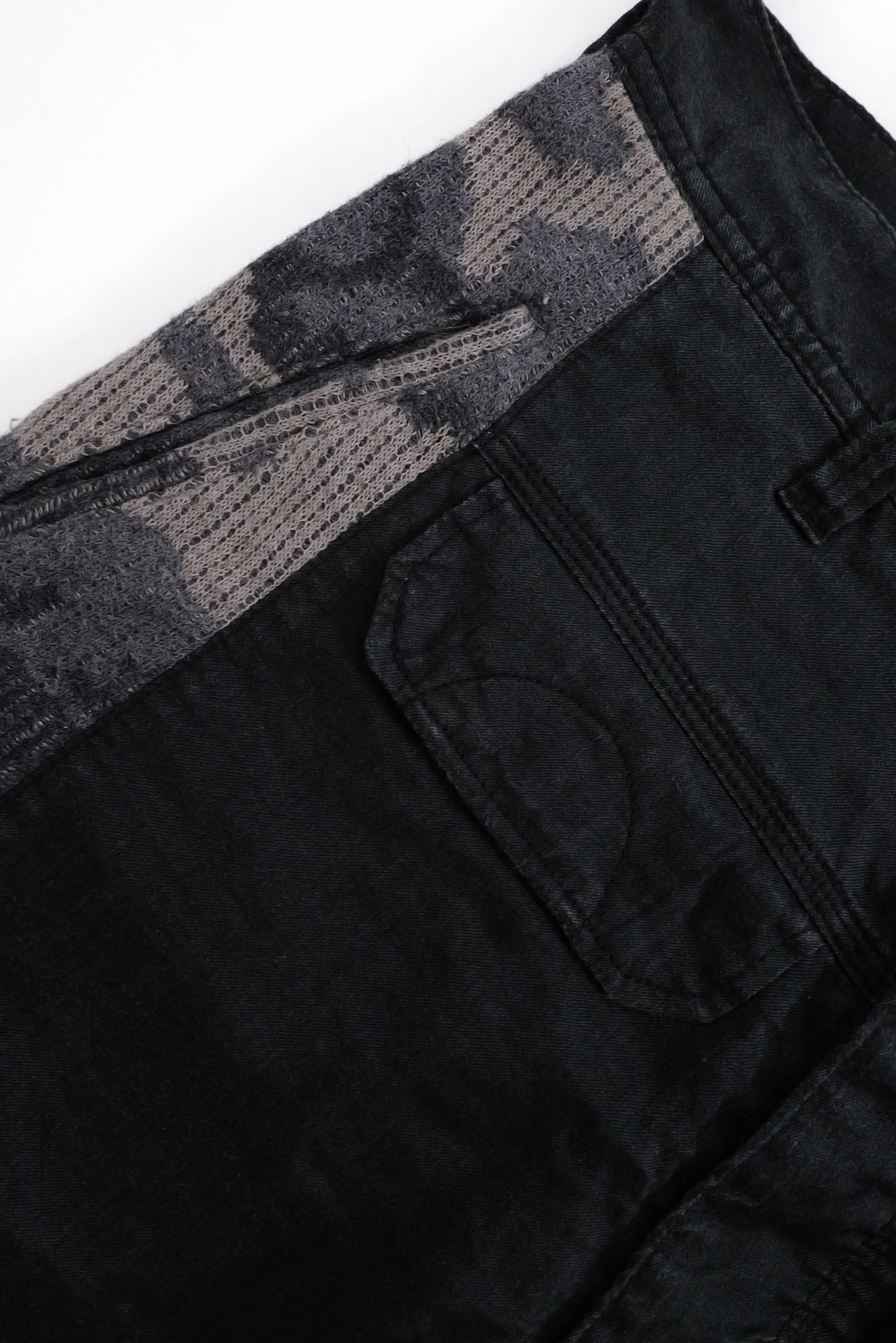 YOHJI YAMAMOTO Pantalon Anthracite vintage, passéist — photo 7