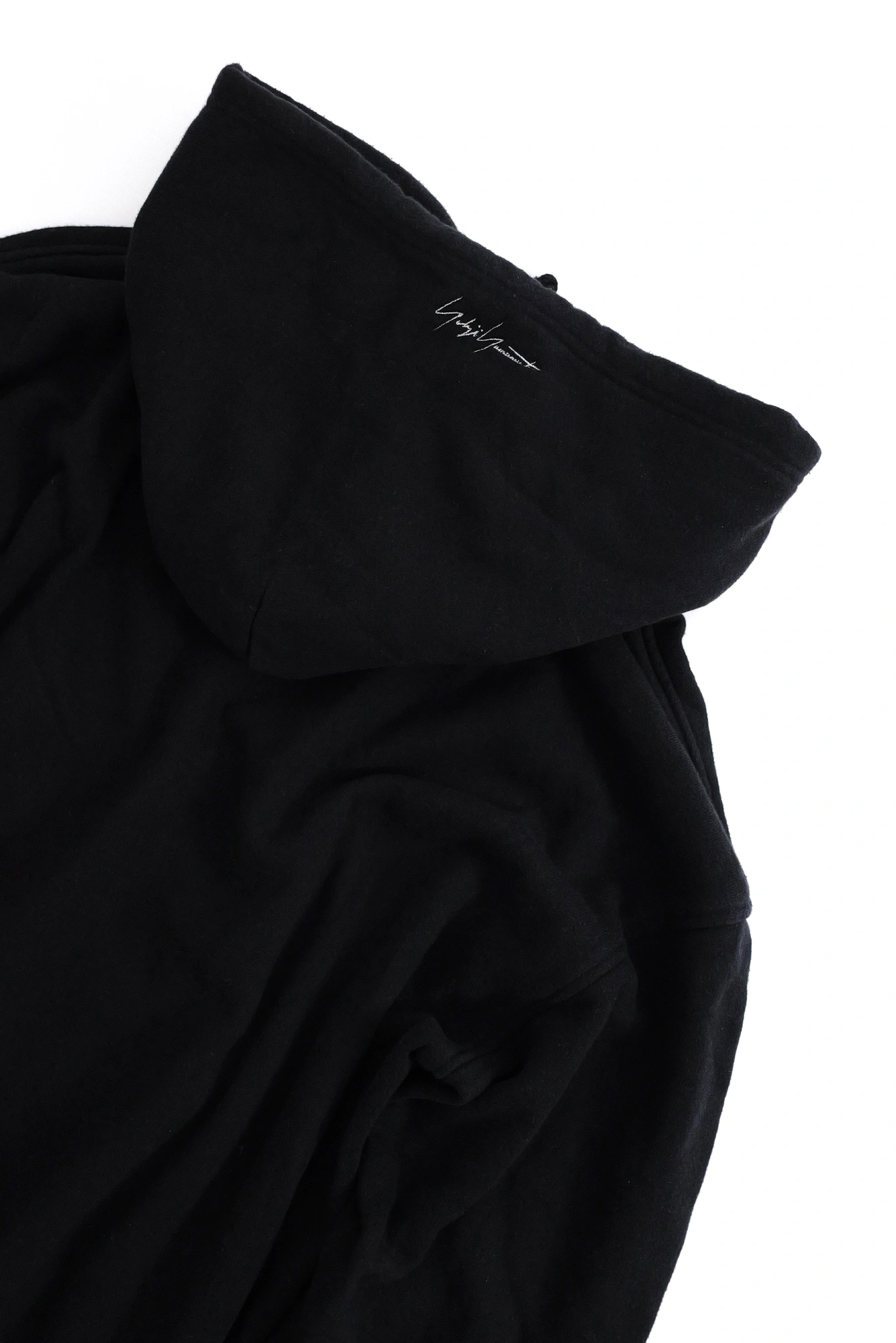 YOHJI YAMAMOTO Sweat Noir vintage, passéist — photo 11