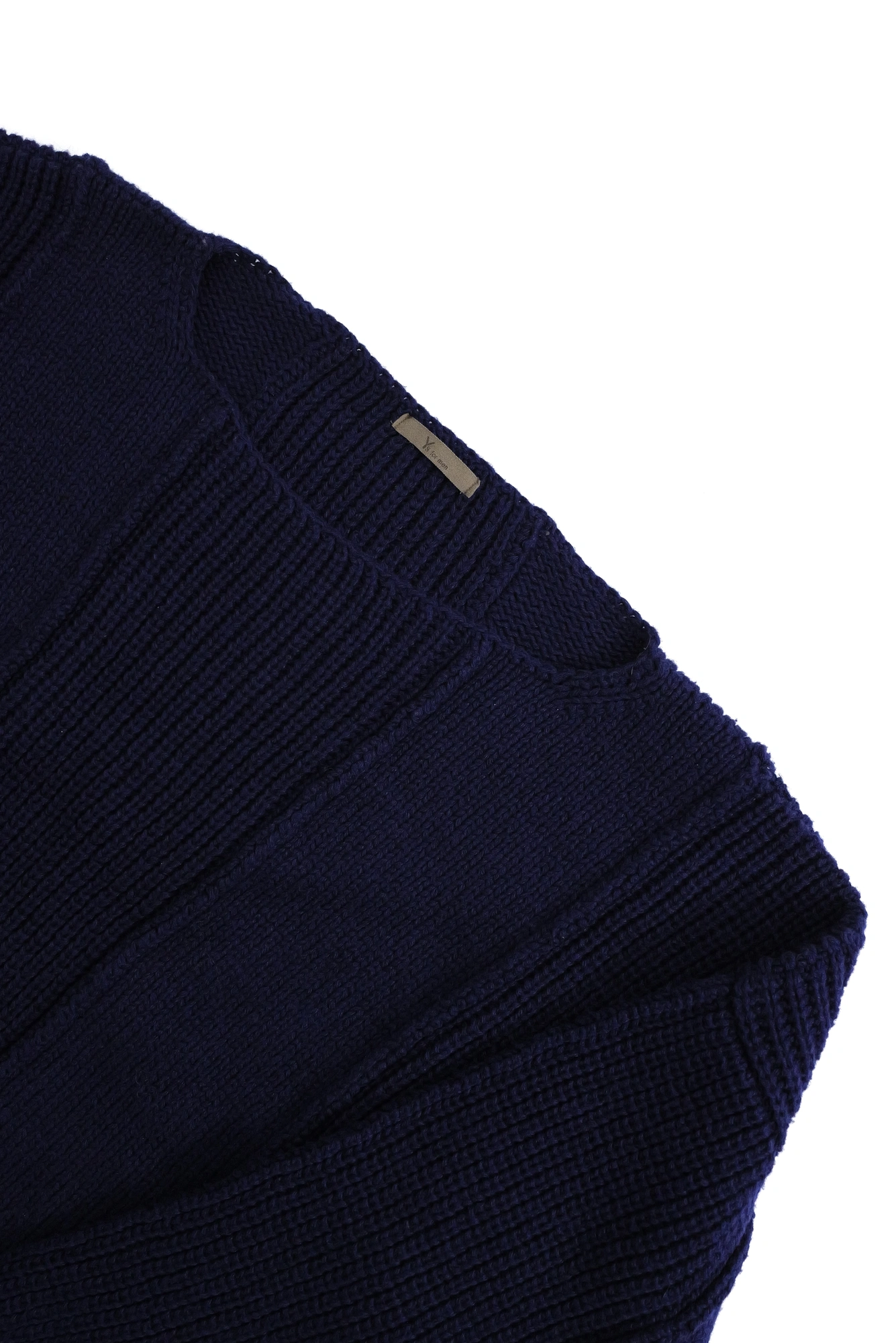 YOHJI YAMAMOTO Pull en laine Bleu vintage, passéist — photo 2