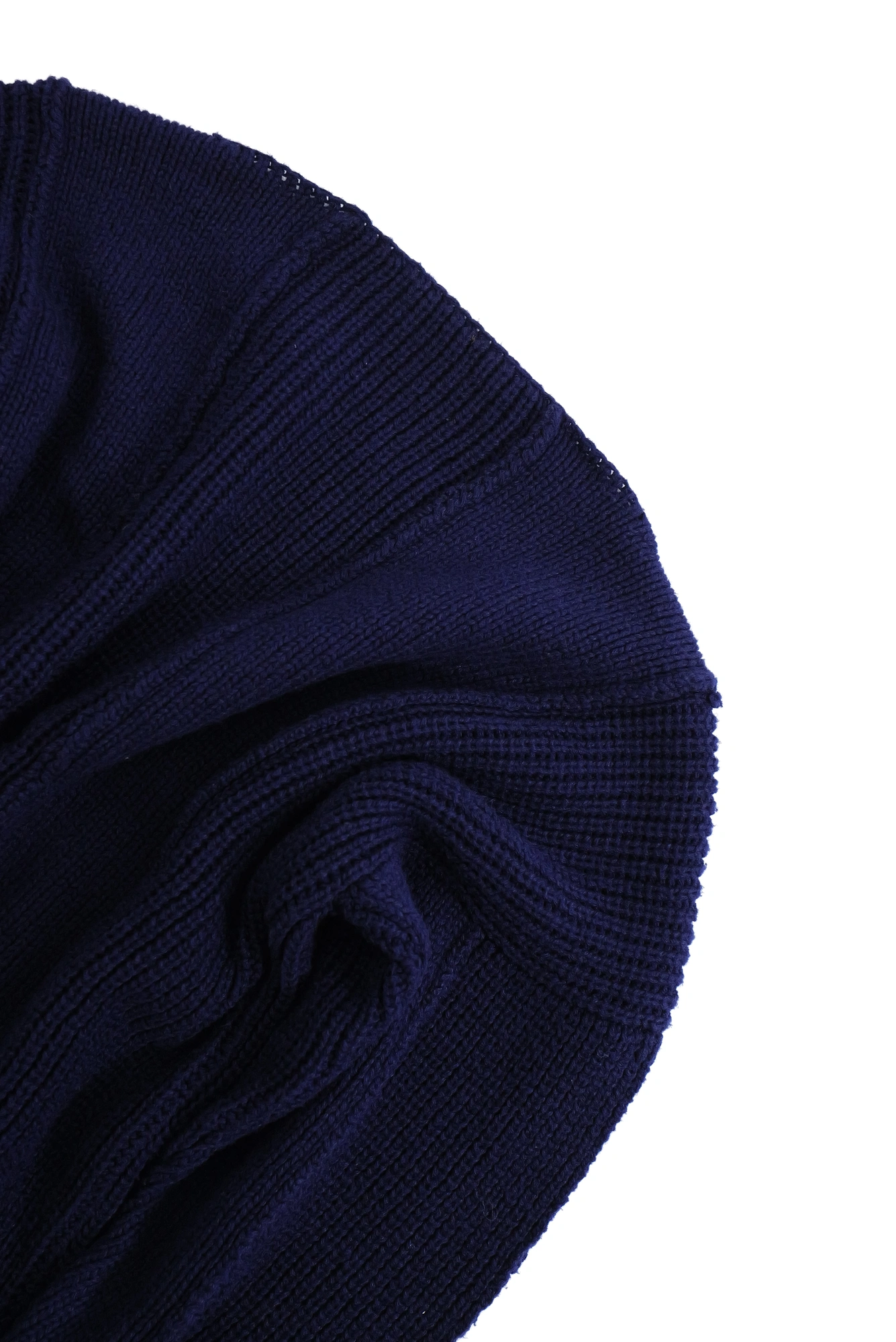 YOHJI YAMAMOTO Pull en laine Bleu vintage, passéist — photo 10