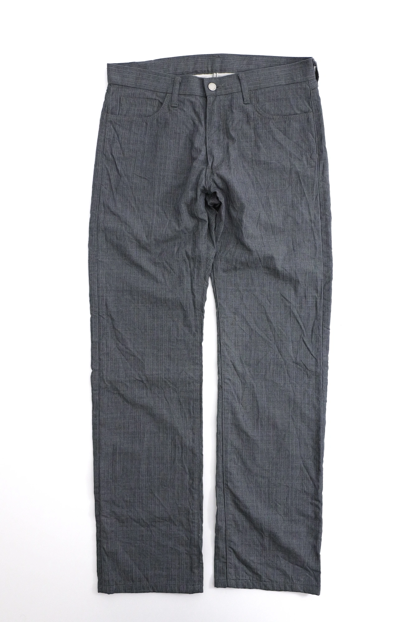 COMME DES GARÇONS Pantalon en laine Gris vintage, passéist — photo 1