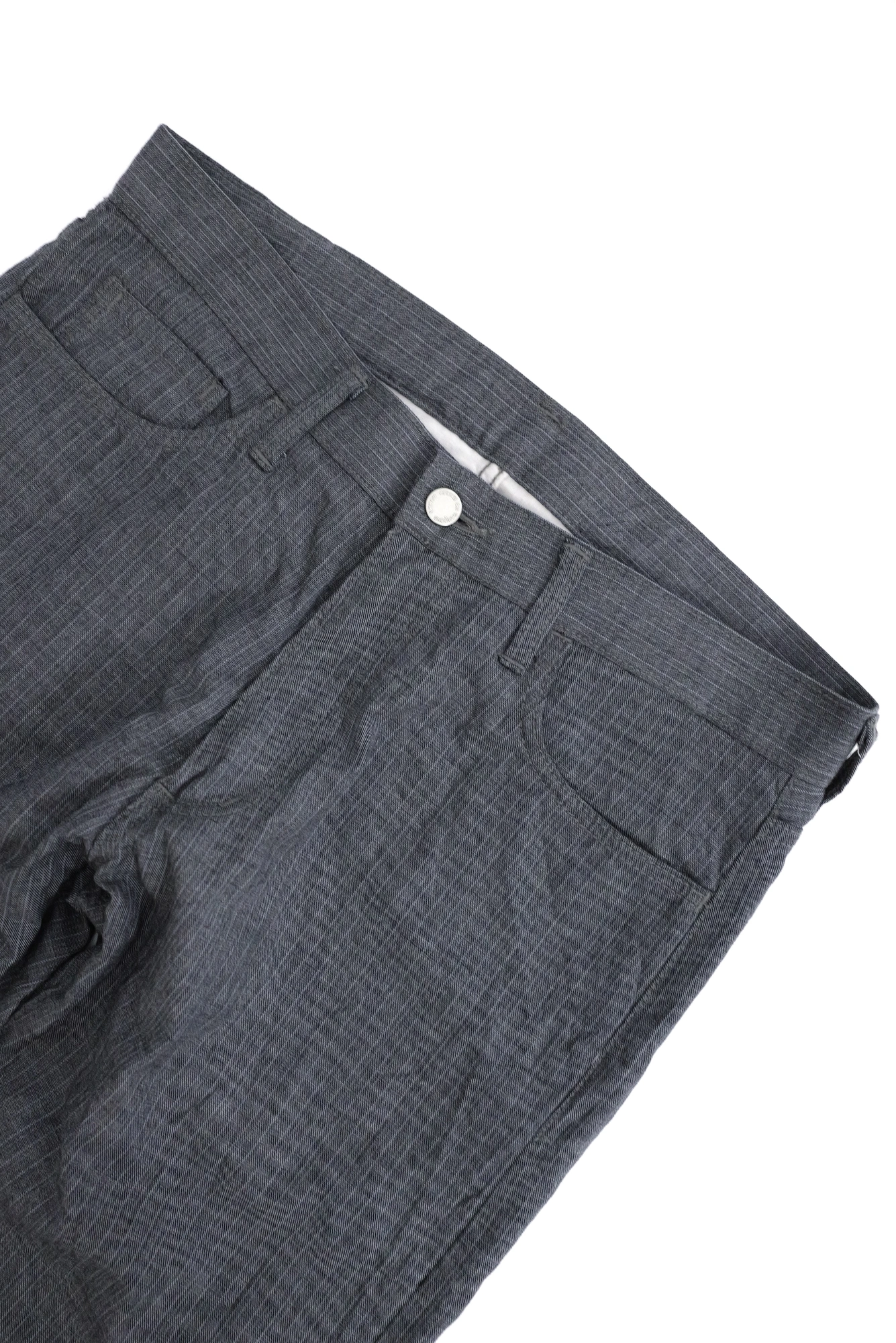 COMME DES GARÇONS Pantalon en laine Gris vintage, passéist — photo 2