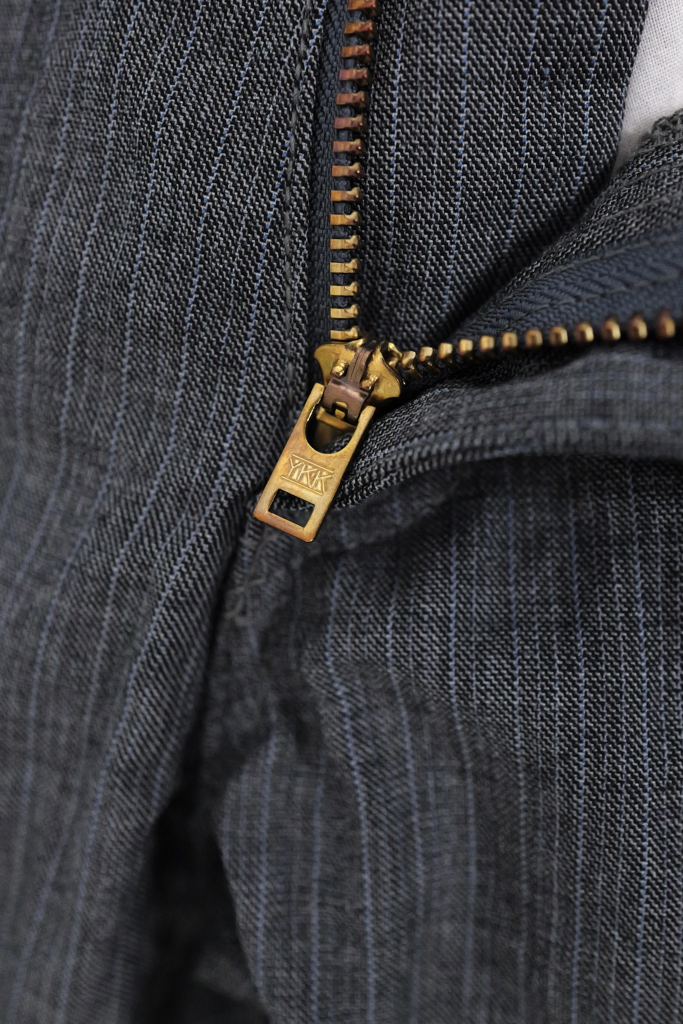 COMME DES GARÇONS Pantalon en laine Gris vintage, passéist — photo 6