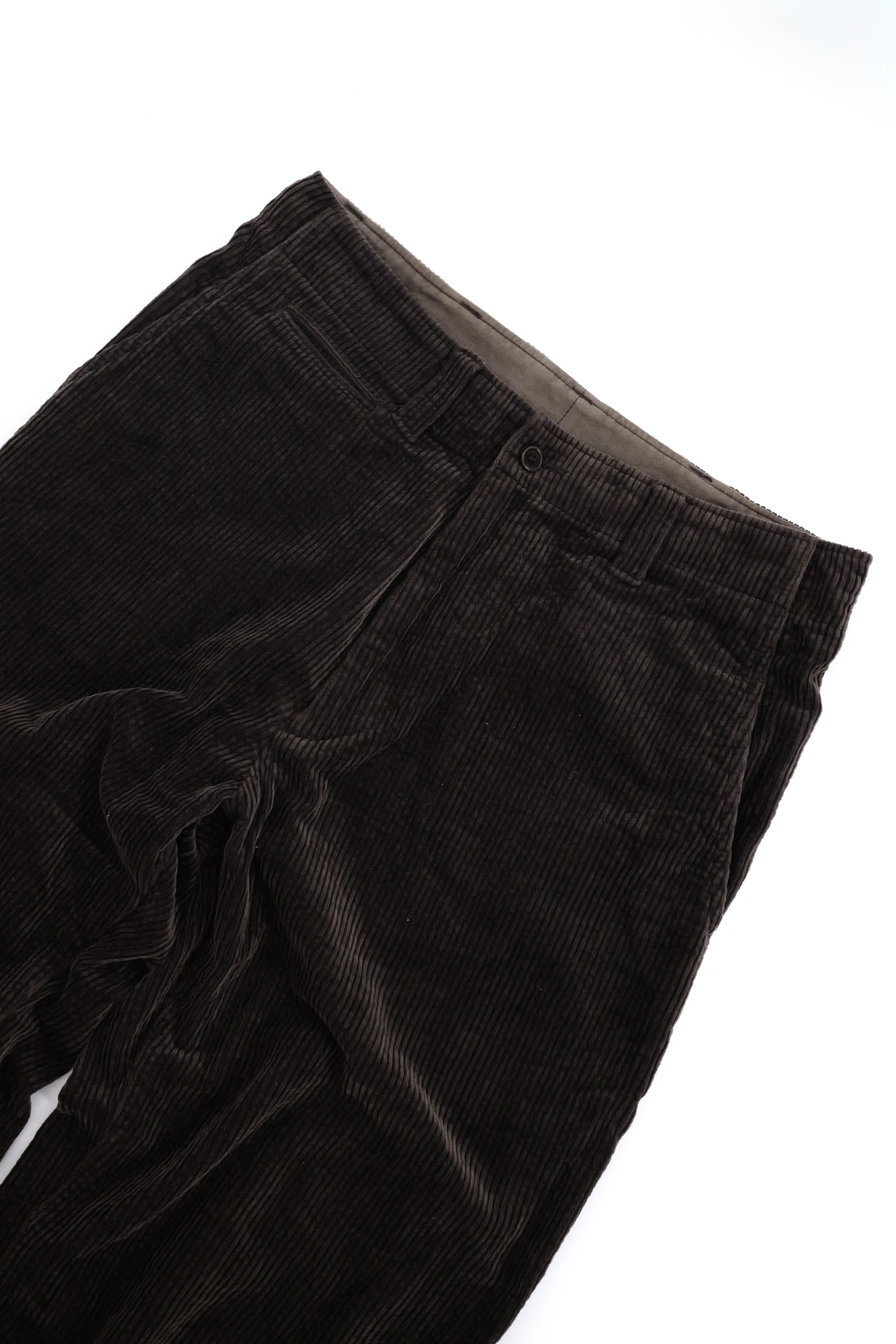 COMME DES GARÇONS Pantalon Marron vintage, passéist — photo 2