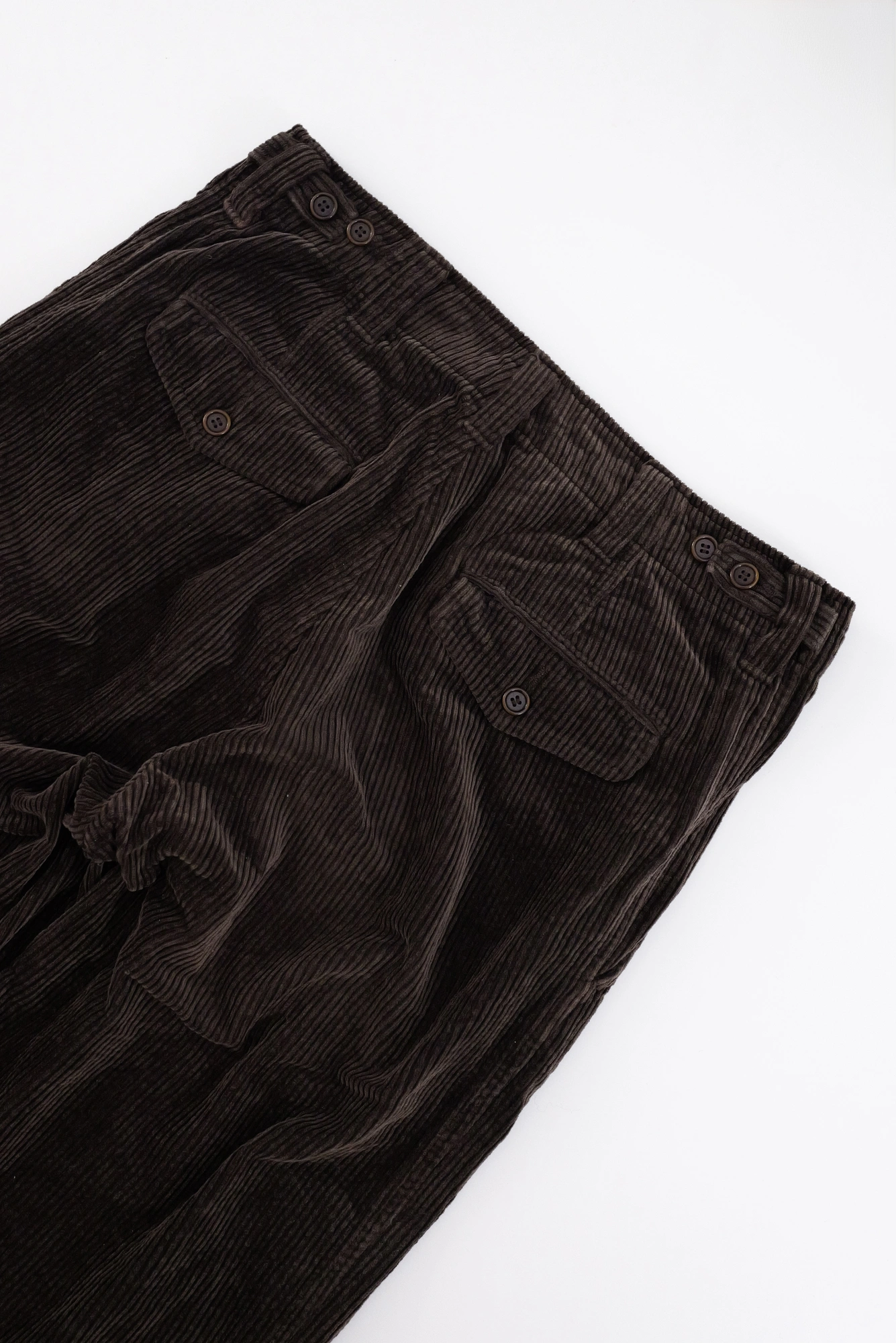 COMME DES GARÇONS Pantalon Marron vintage, passéist — photo 13