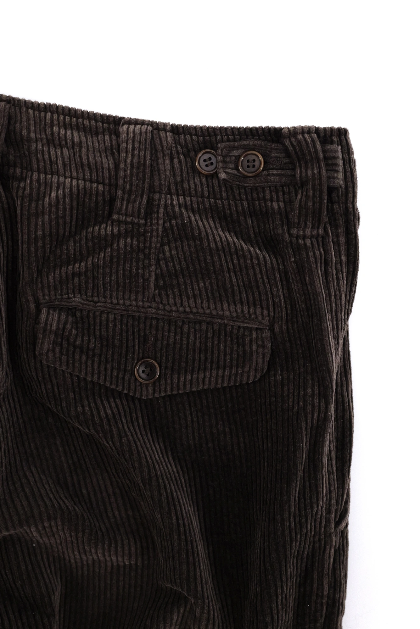 COMME DES GARÇONS Pantalon Marron vintage, passéist — photo 15