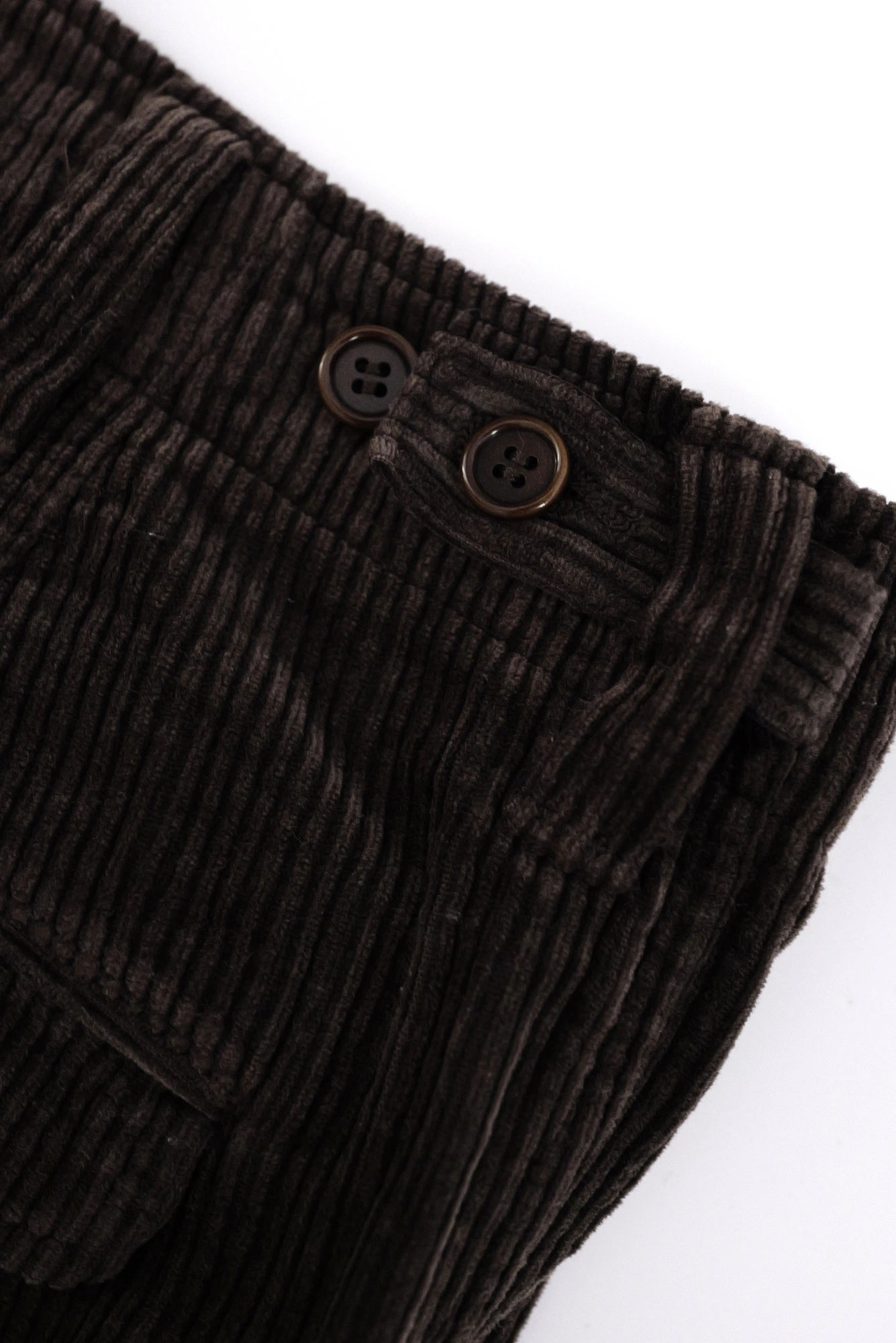 COMME DES GARÇONS Pantalon Marron vintage, passéist — photo 16