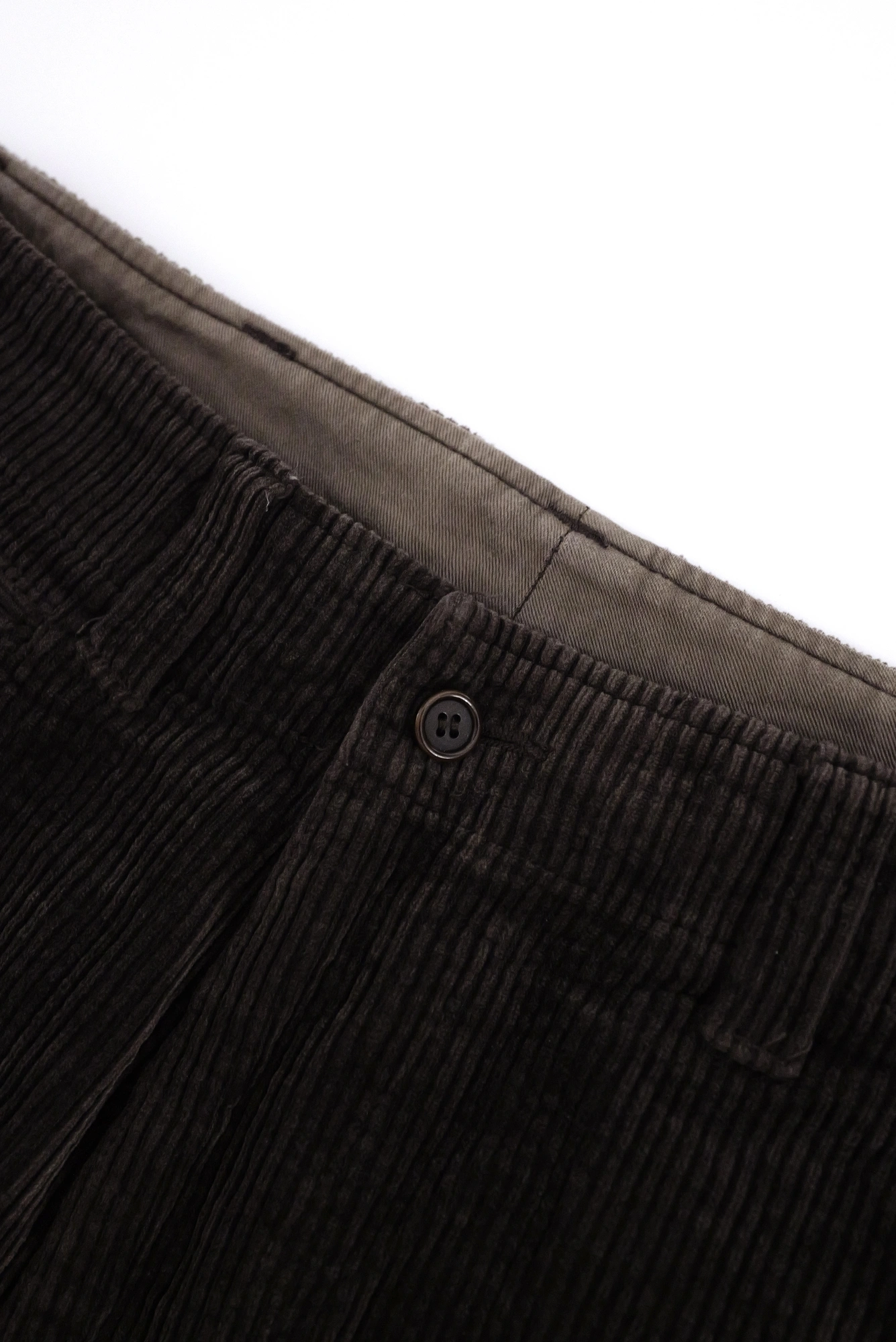 COMME DES GARÇONS Pantalon Marron vintage, passéist — photo 5