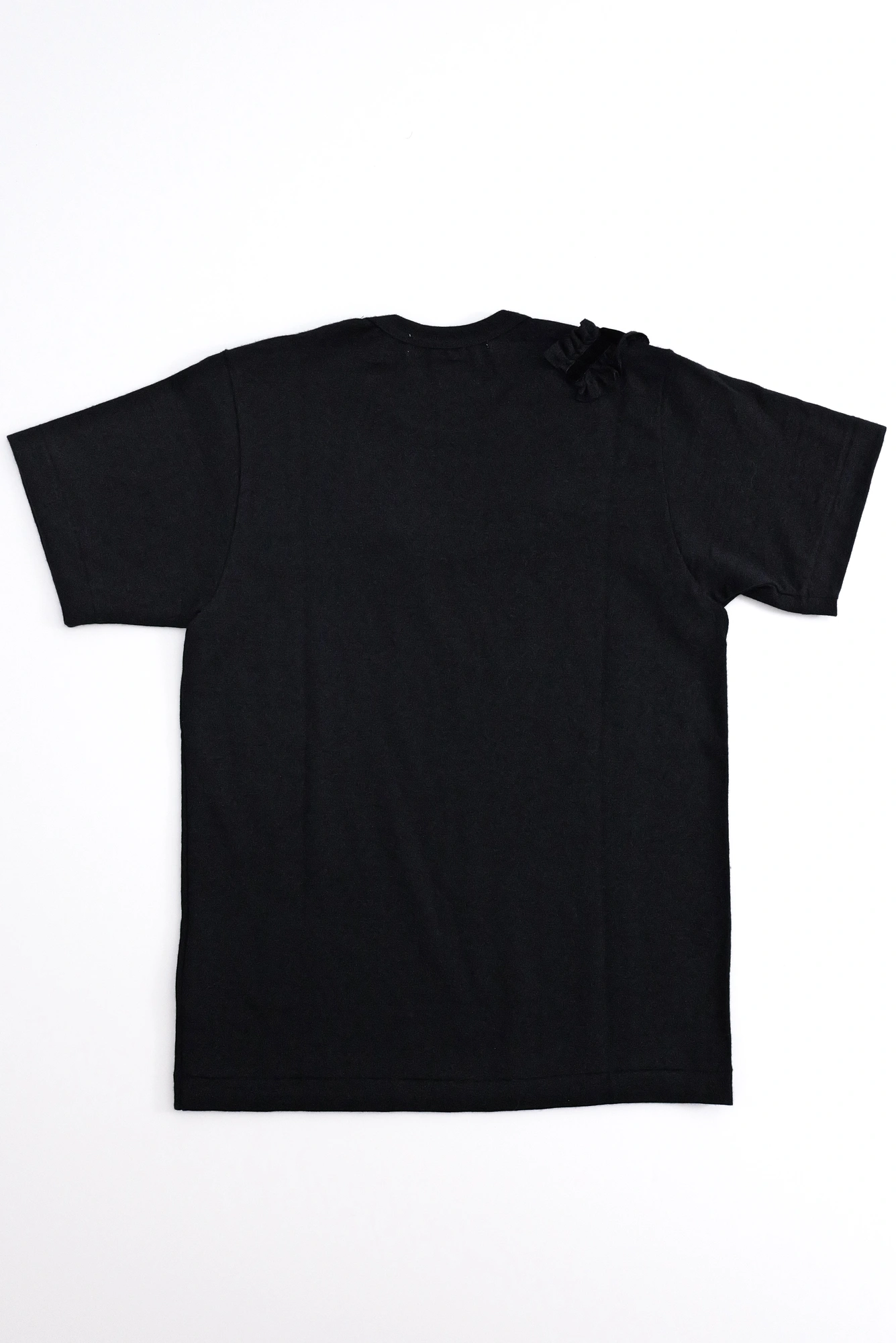 COMME DES GARÇONS Tee shirt en laine Noir vintage, passéist — photo 9