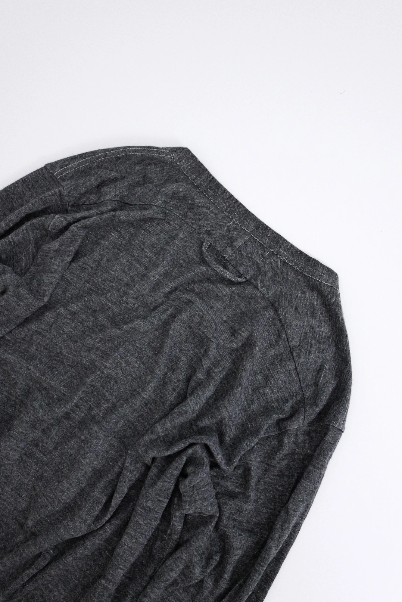 YOHJI YAMAMOTO Gilet Gris vintage, passéist — photo 15