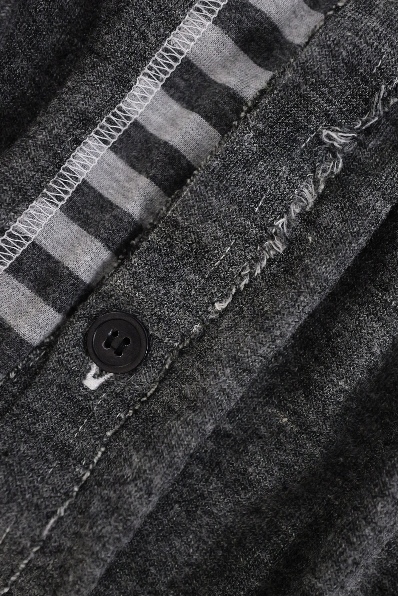 YOHJI YAMAMOTO Gilet Gris vintage, passéist — photo 7