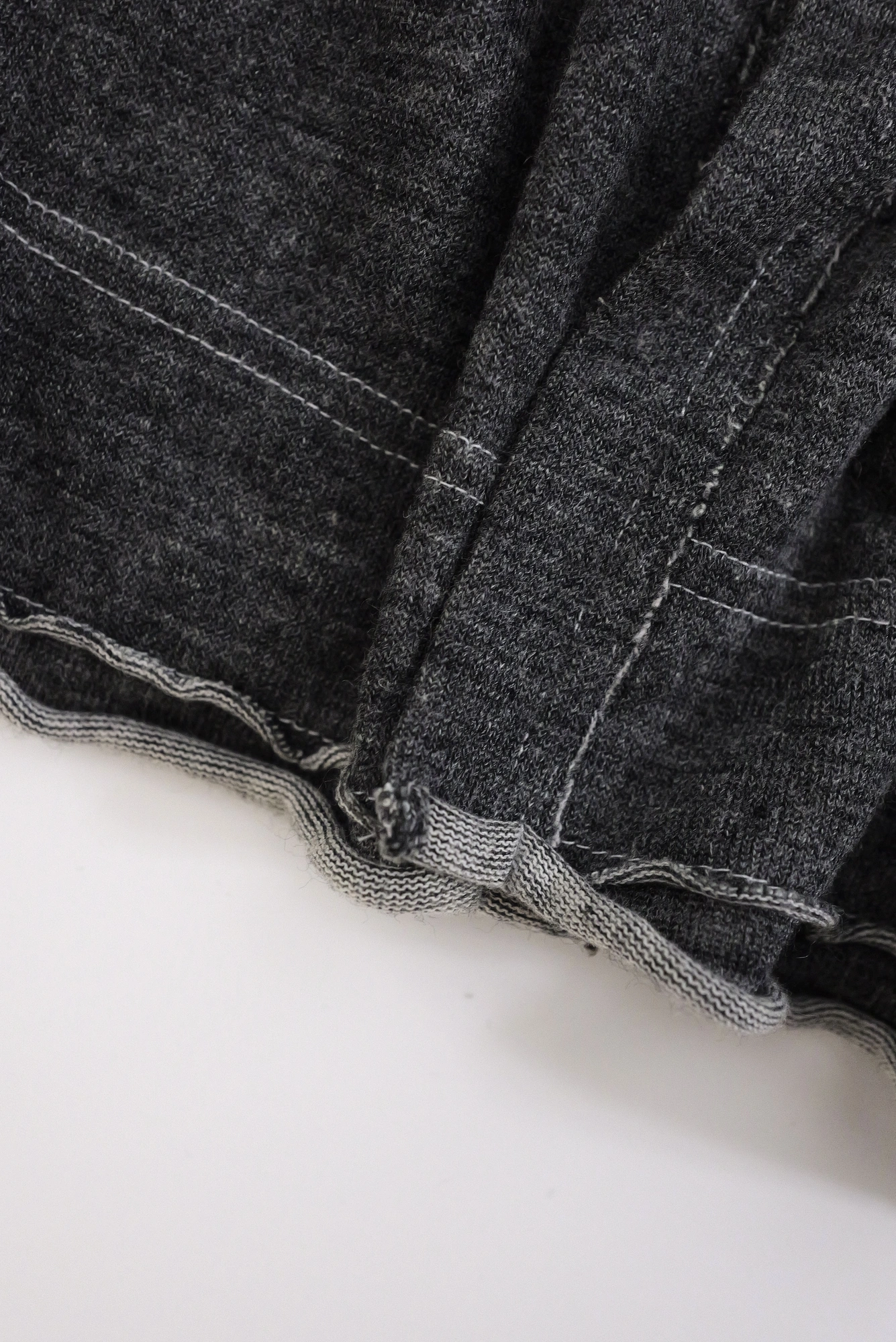 YOHJI YAMAMOTO Gilet Gris vintage, passéist — photo 9
