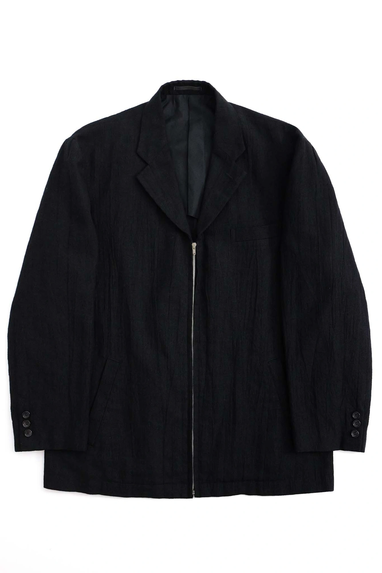 COMME DES GARÇONS Veste en laine Noir vintage, passéist — photo 1