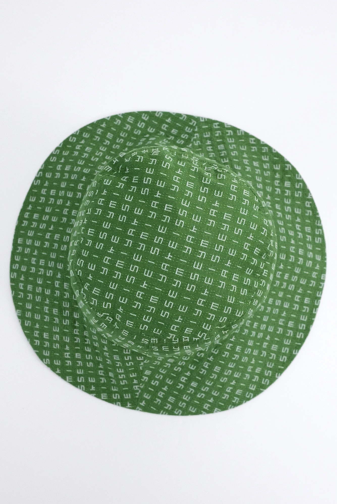 ISSEY MIYAKE Chapeau / bonnet Vert vintage, passéist — photo 2
