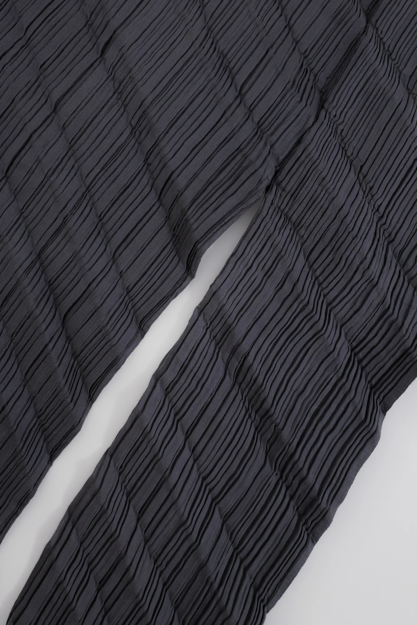 ISSEY MIYAKE Blouse Gris vintage, passéist — photo 5