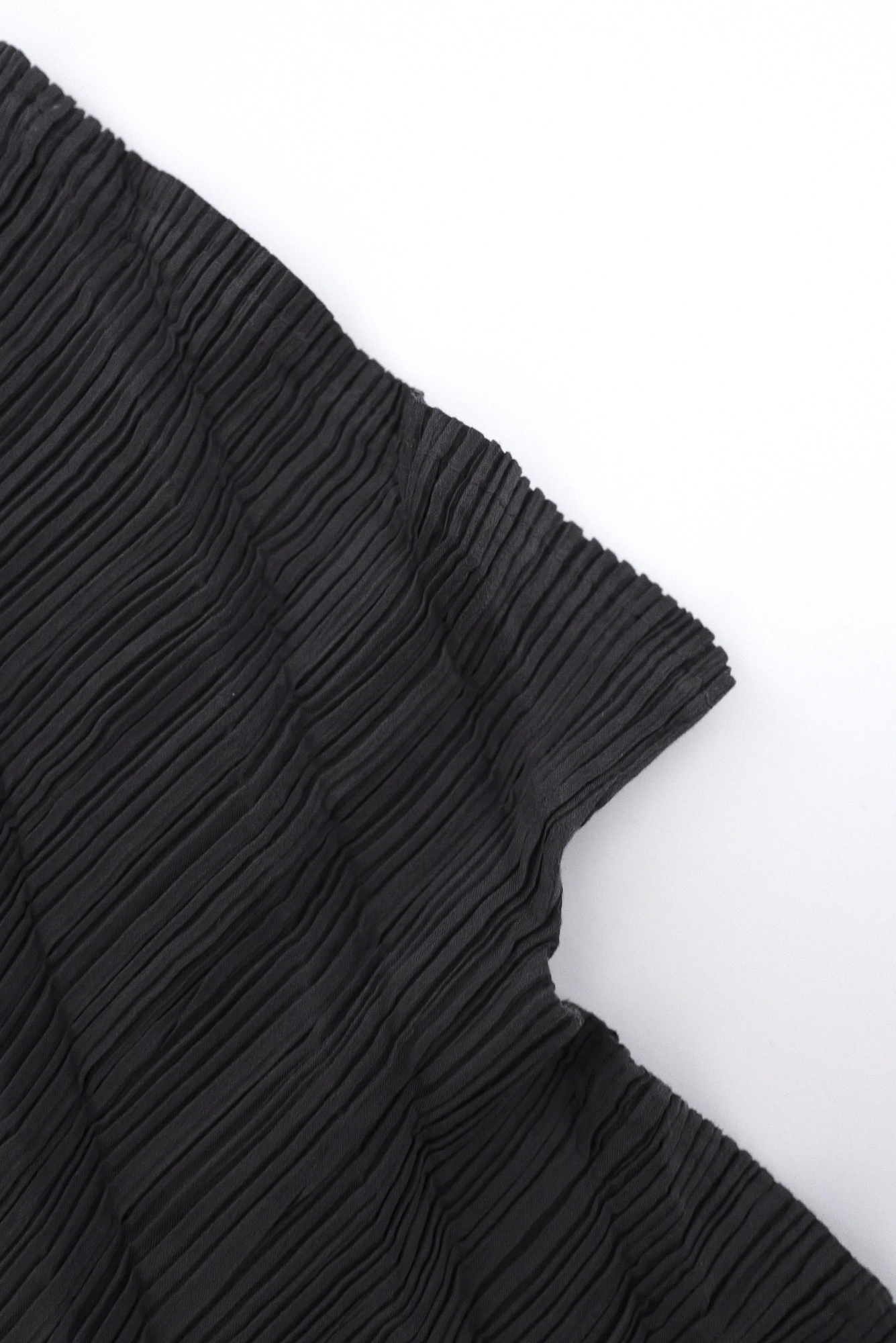 ISSEY MIYAKE Blouse Gris vintage, passéist — photo 8
