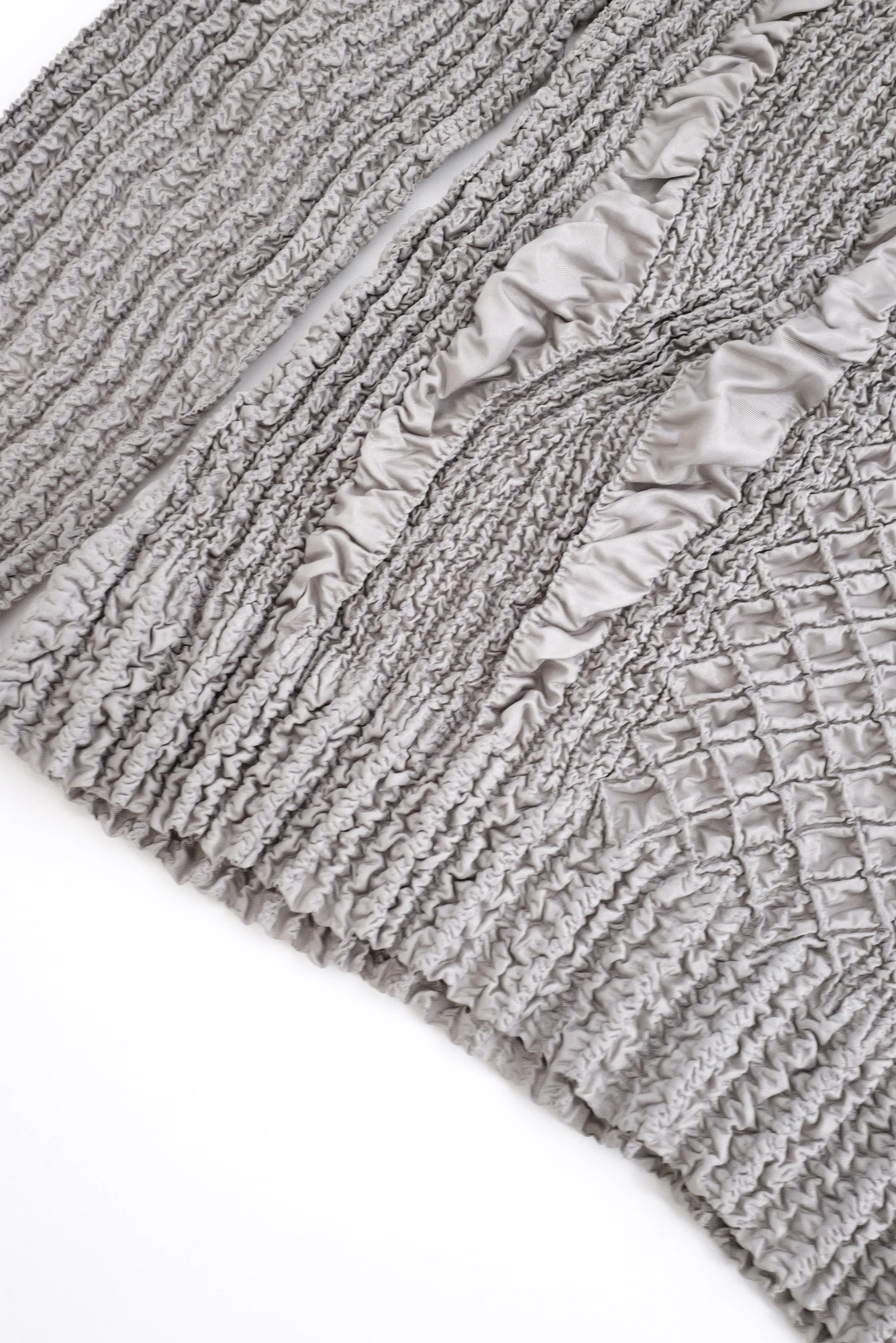 YOSHIKI HISHINUMA Blouse Gris vintage, passéist — photo 14
