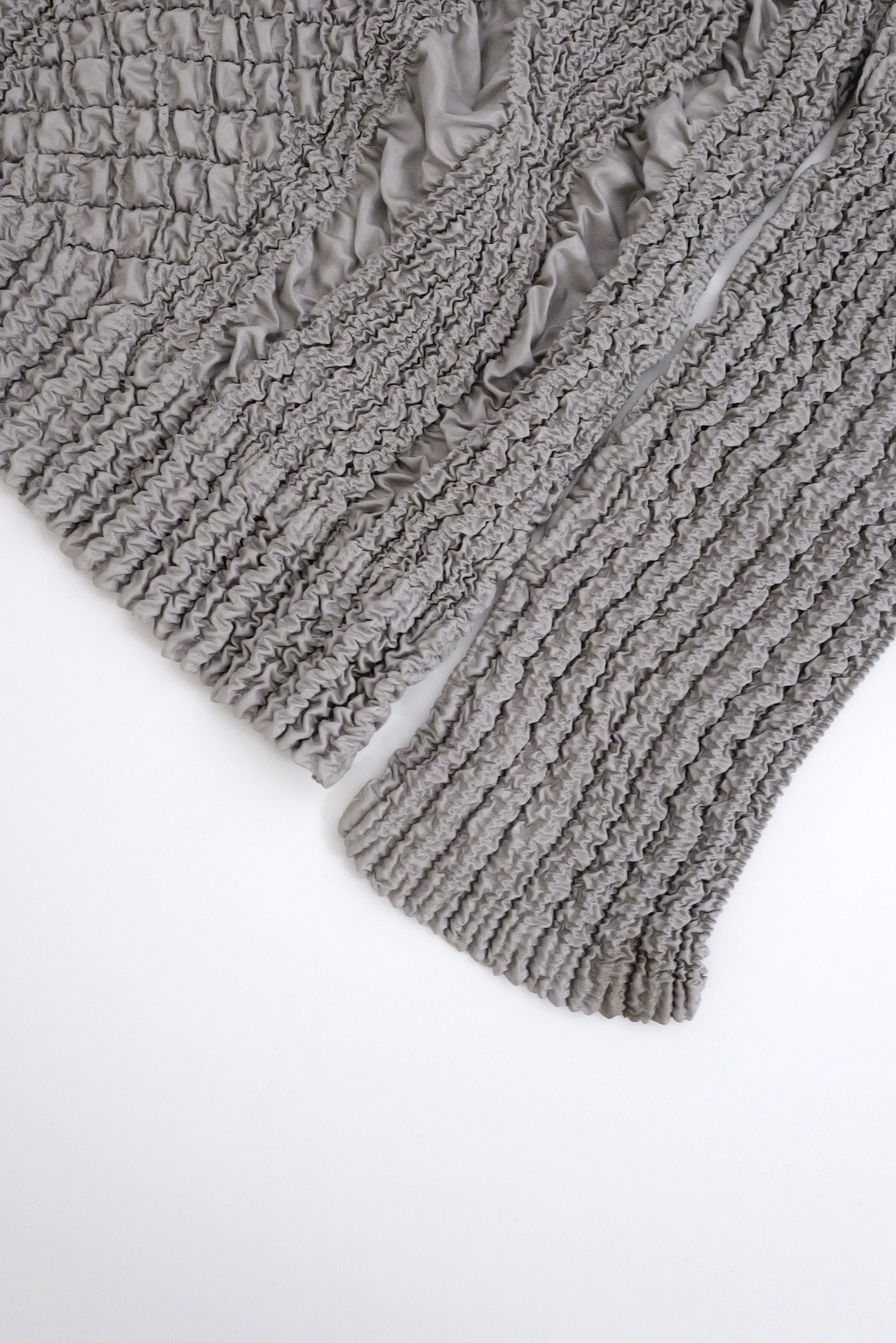 YOSHIKI HISHINUMA Blouse Gris vintage, passéist — photo 3