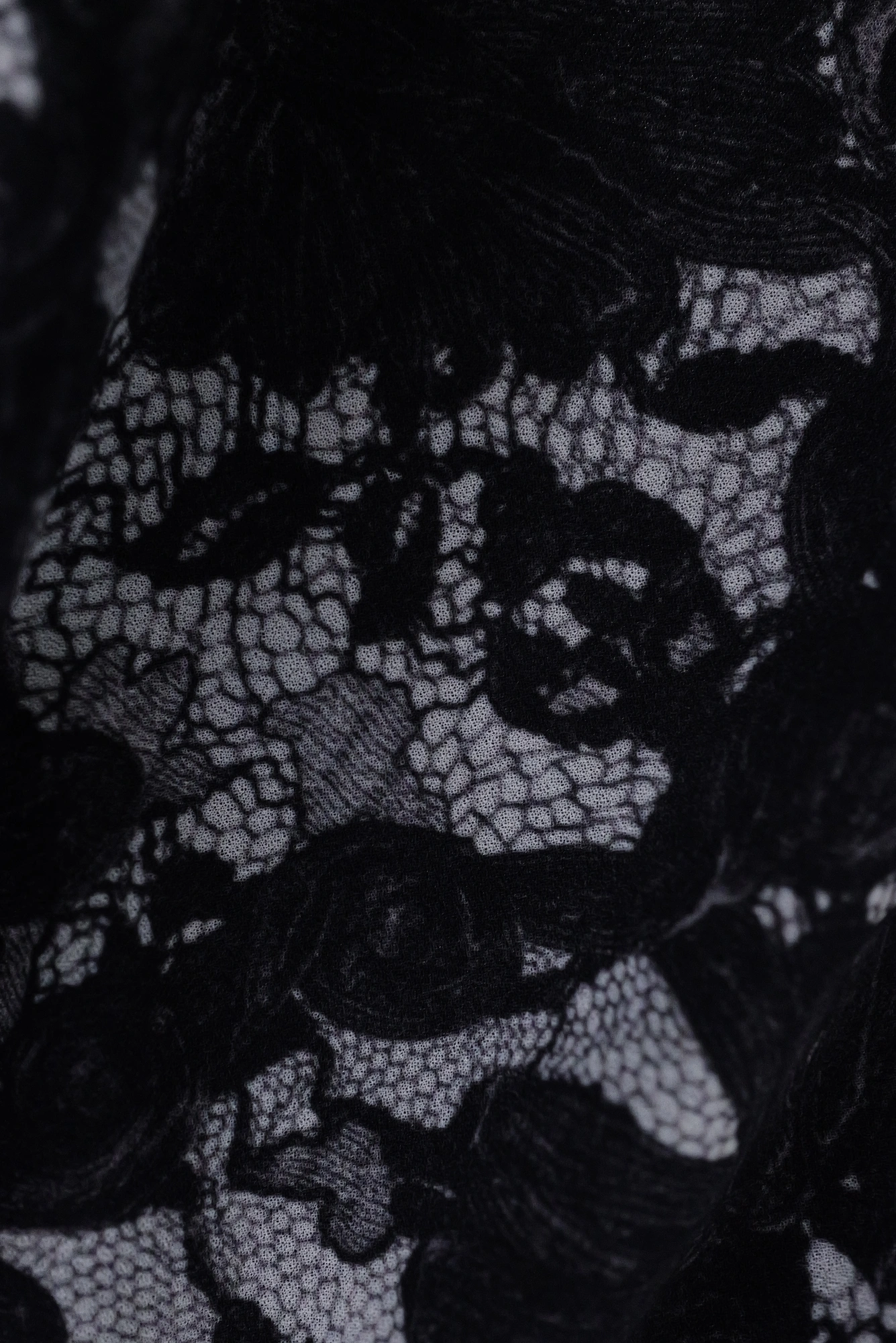 COMME DES GARÇONS Blouse Gris vintage, passéist — photo 16