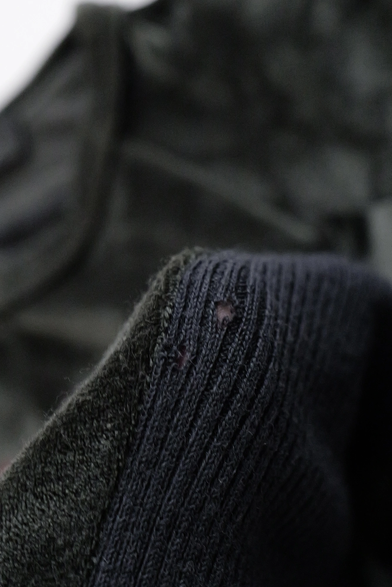 YOHJI YAMAMOTO Sweat Kaki vintage, passéist — photo 17