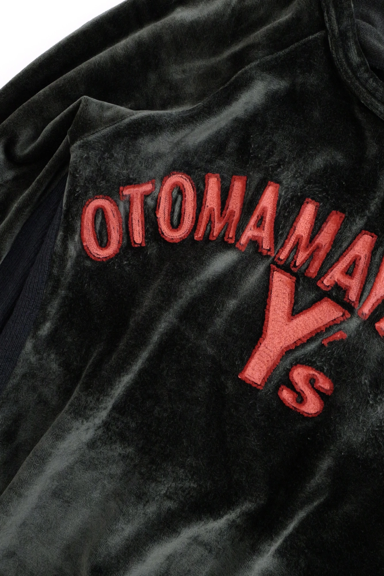 YOHJI YAMAMOTO Sweat Kaki vintage, passéist — photo 3