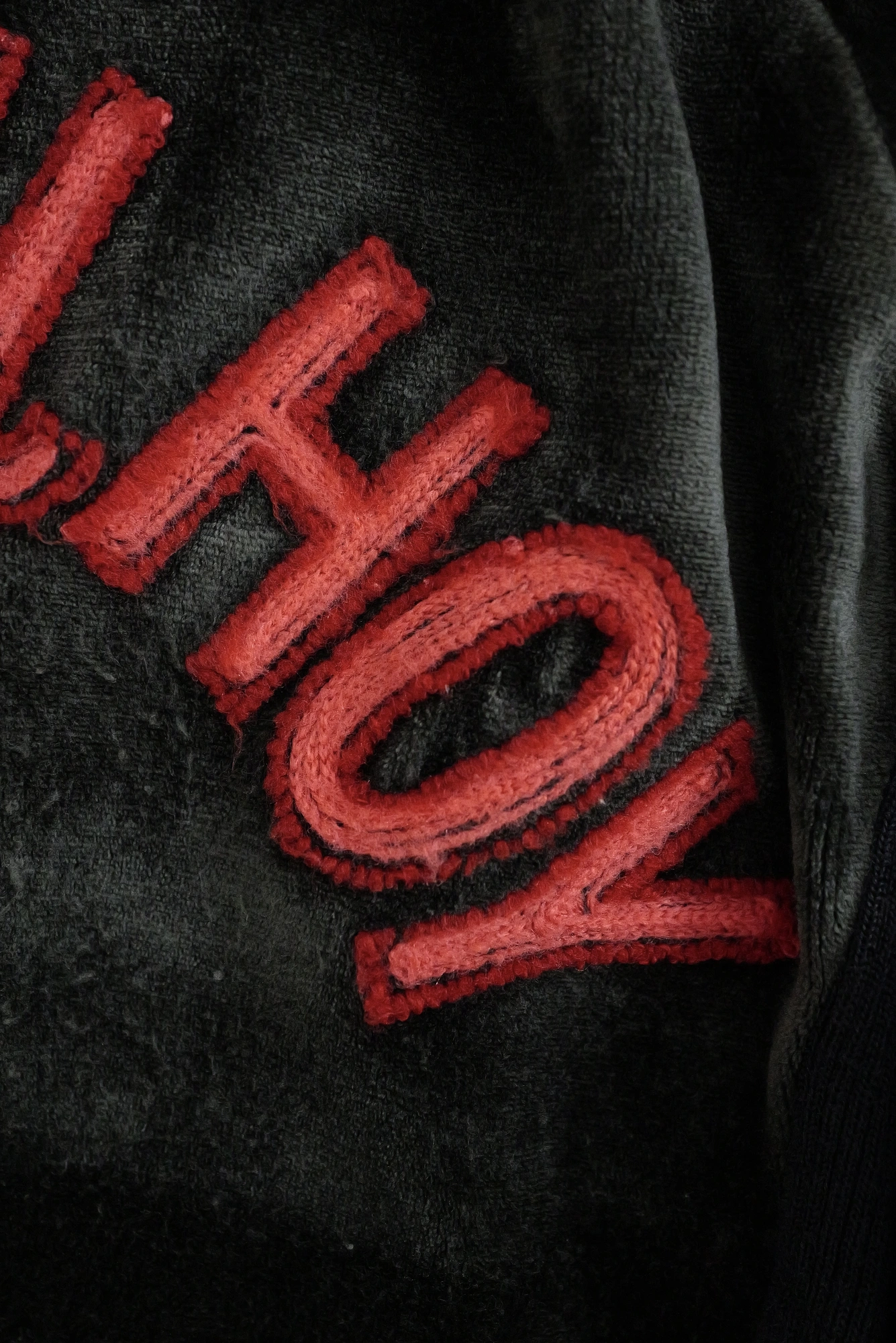 YOHJI YAMAMOTO Sweat Kaki vintage, passéist — photo 7