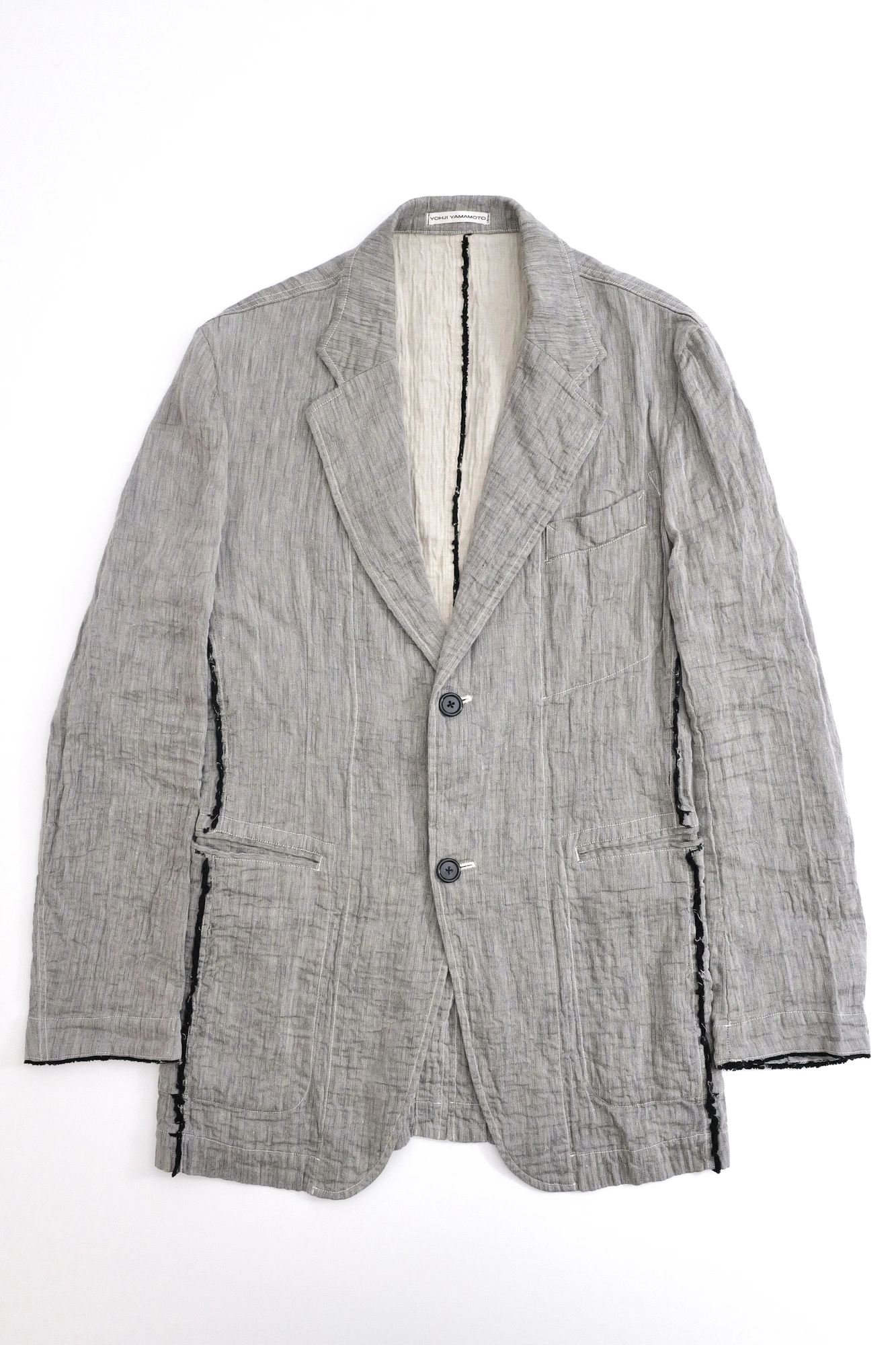 YOHJI YAMAMOTO Veste Gris vintage, passéist — photo 1
