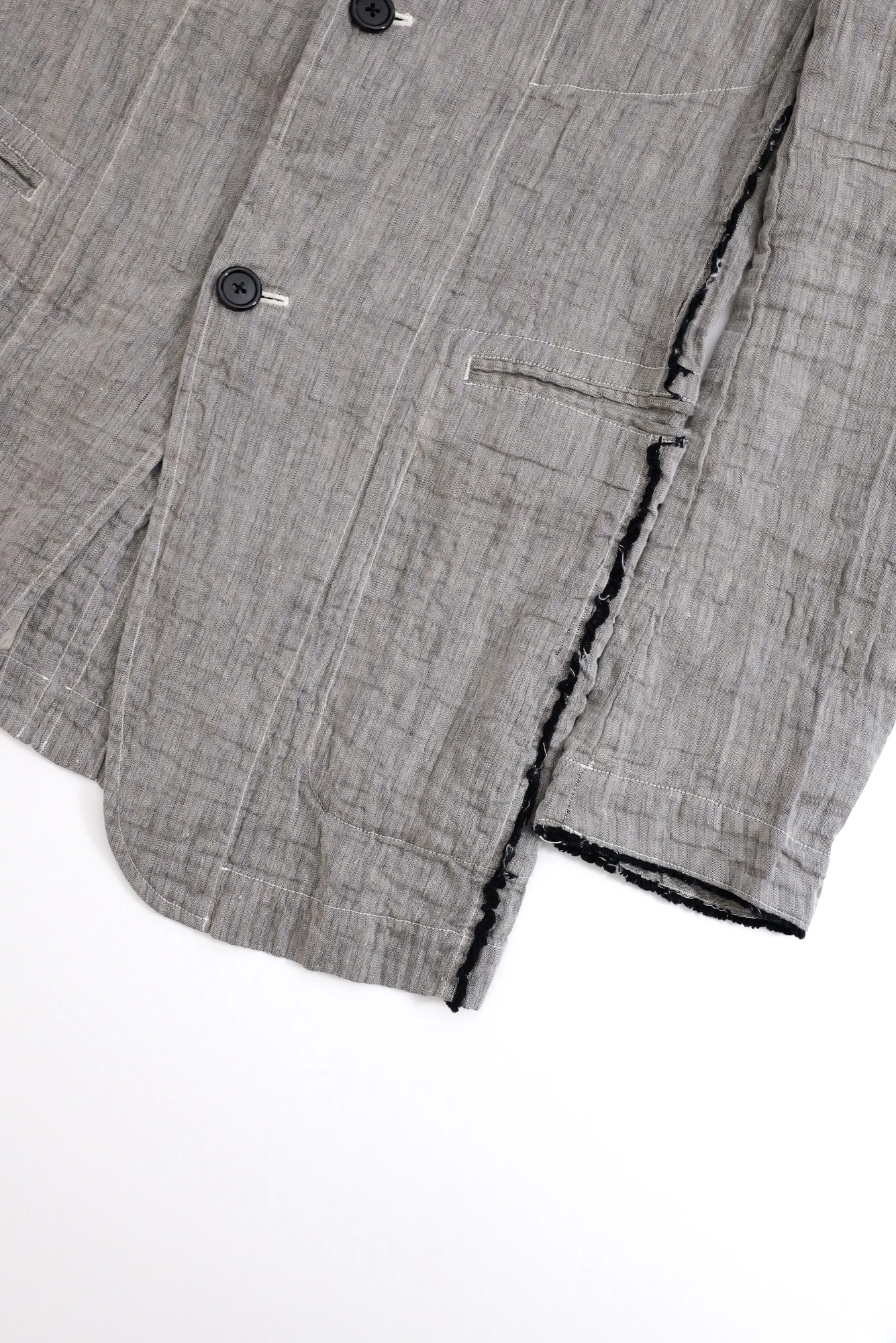 YOHJI YAMAMOTO Veste Gris vintage, passéist — photo 3