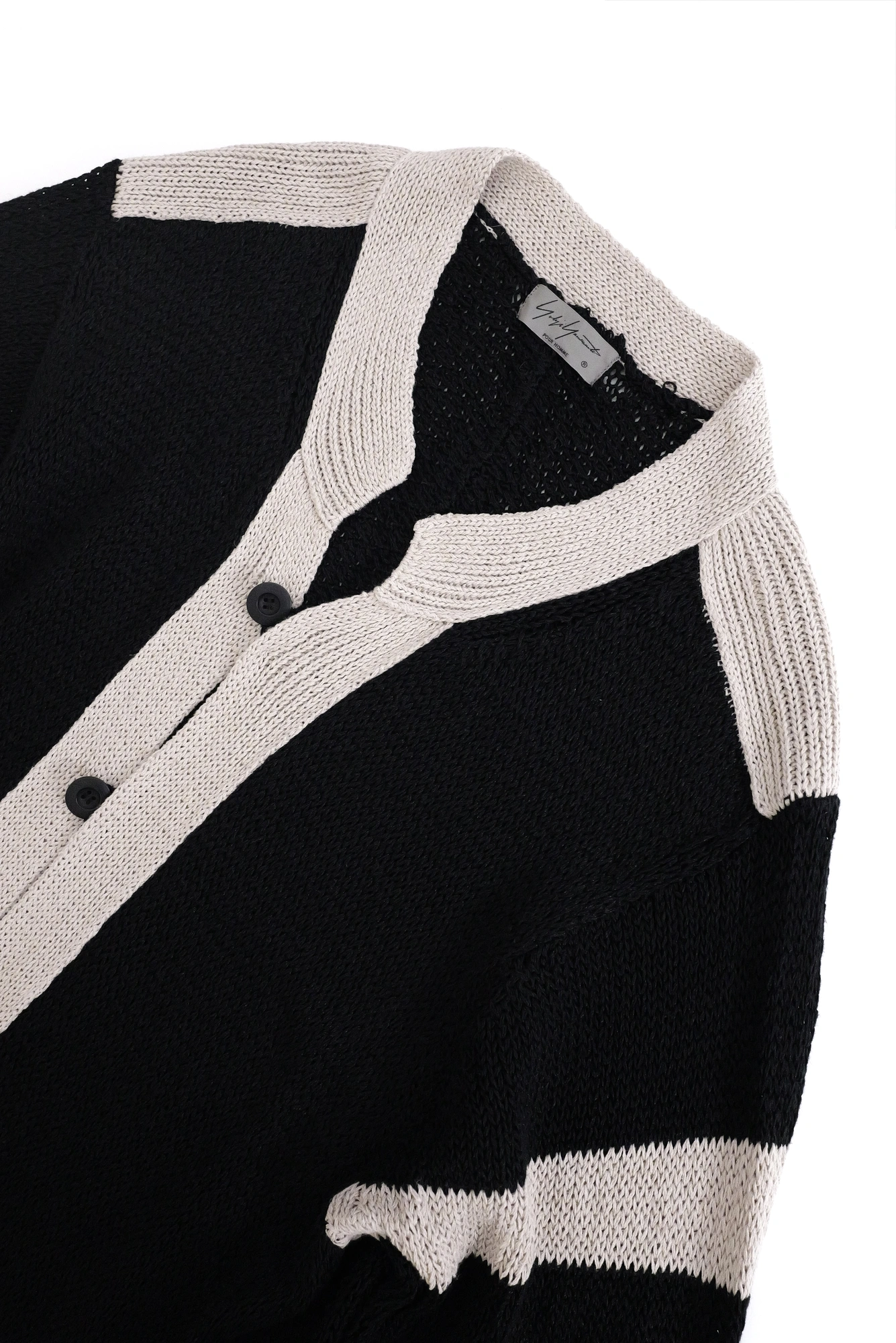 YOHJI YAMAMOTO Veste Noir vintage, passéist — photo 2
