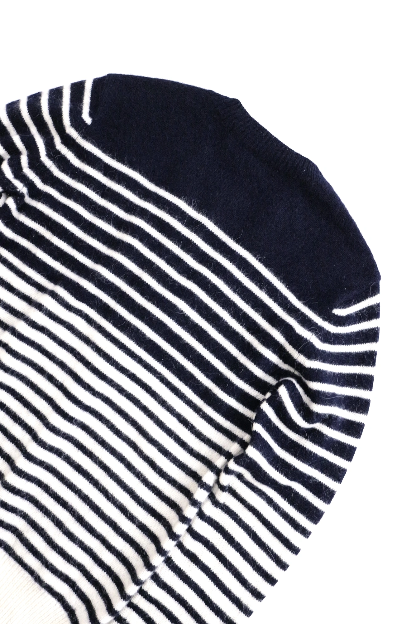 COMME DES GARÇONS Gilet en laine Marine vintage, passéist — photo 11