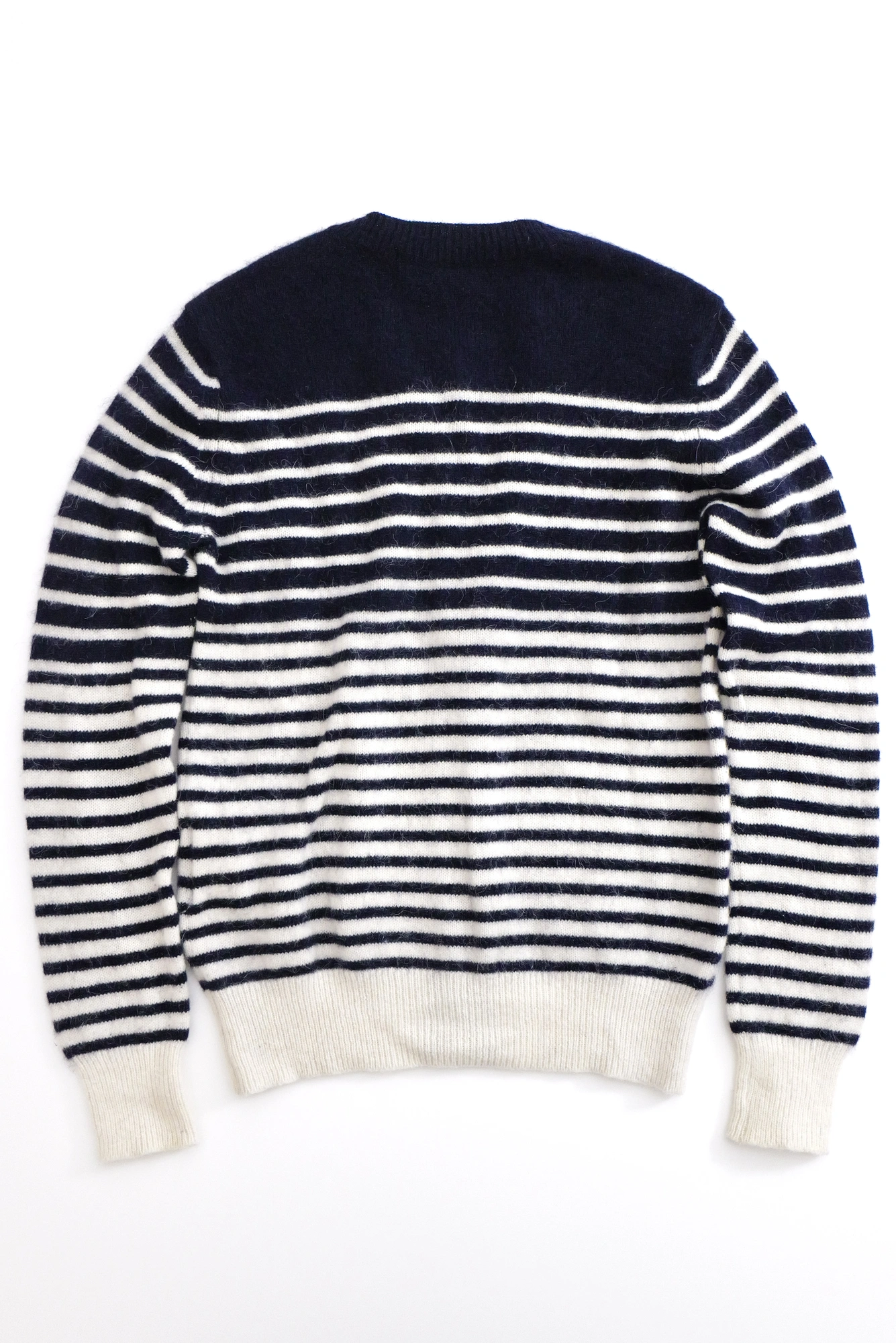COMME DES GARÇONS Gilet en laine Marine vintage, passéist — photo 10