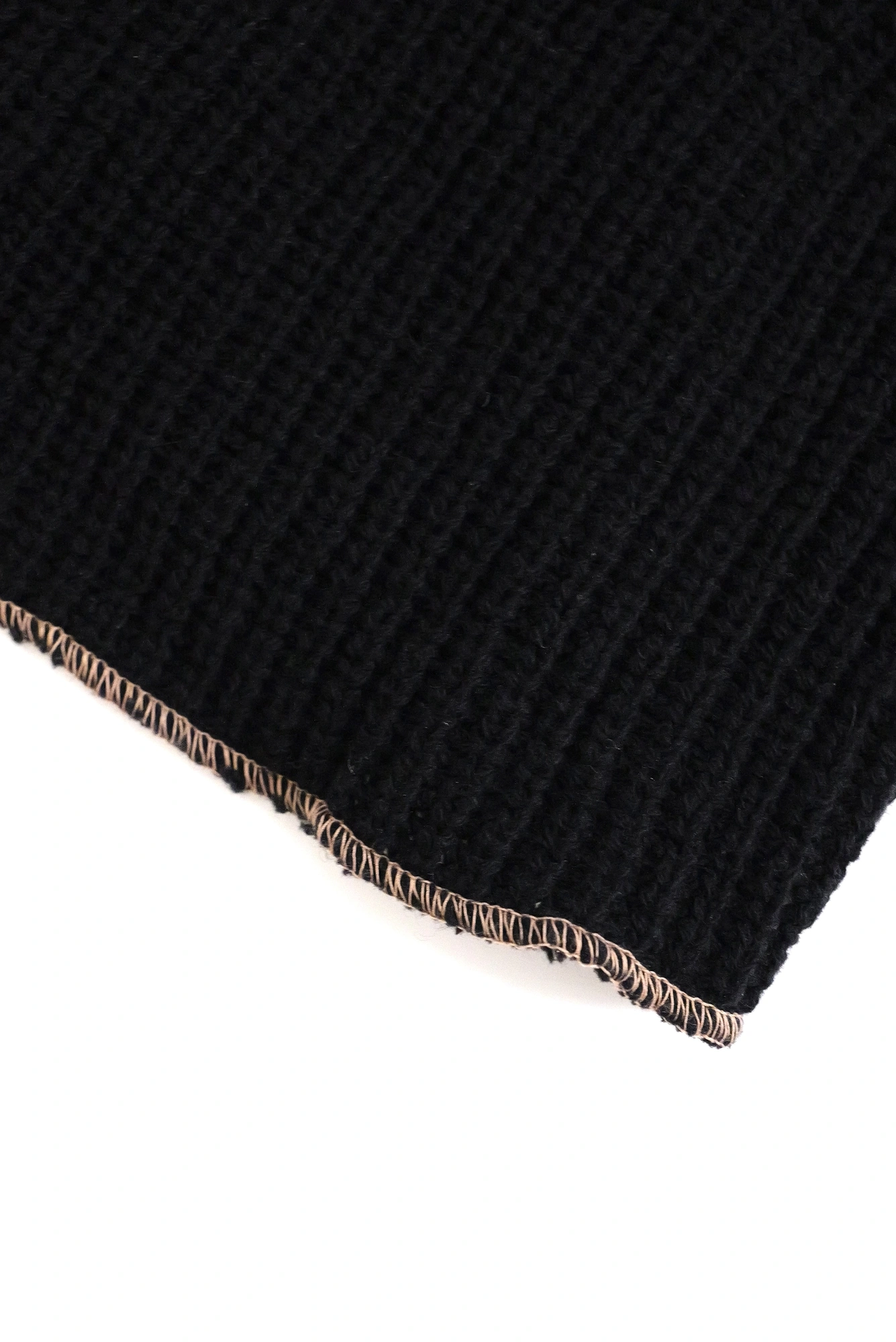 YOHJI YAMAMOTO Jupe mi-longue en laine Noir vintage, passéist — photo 2