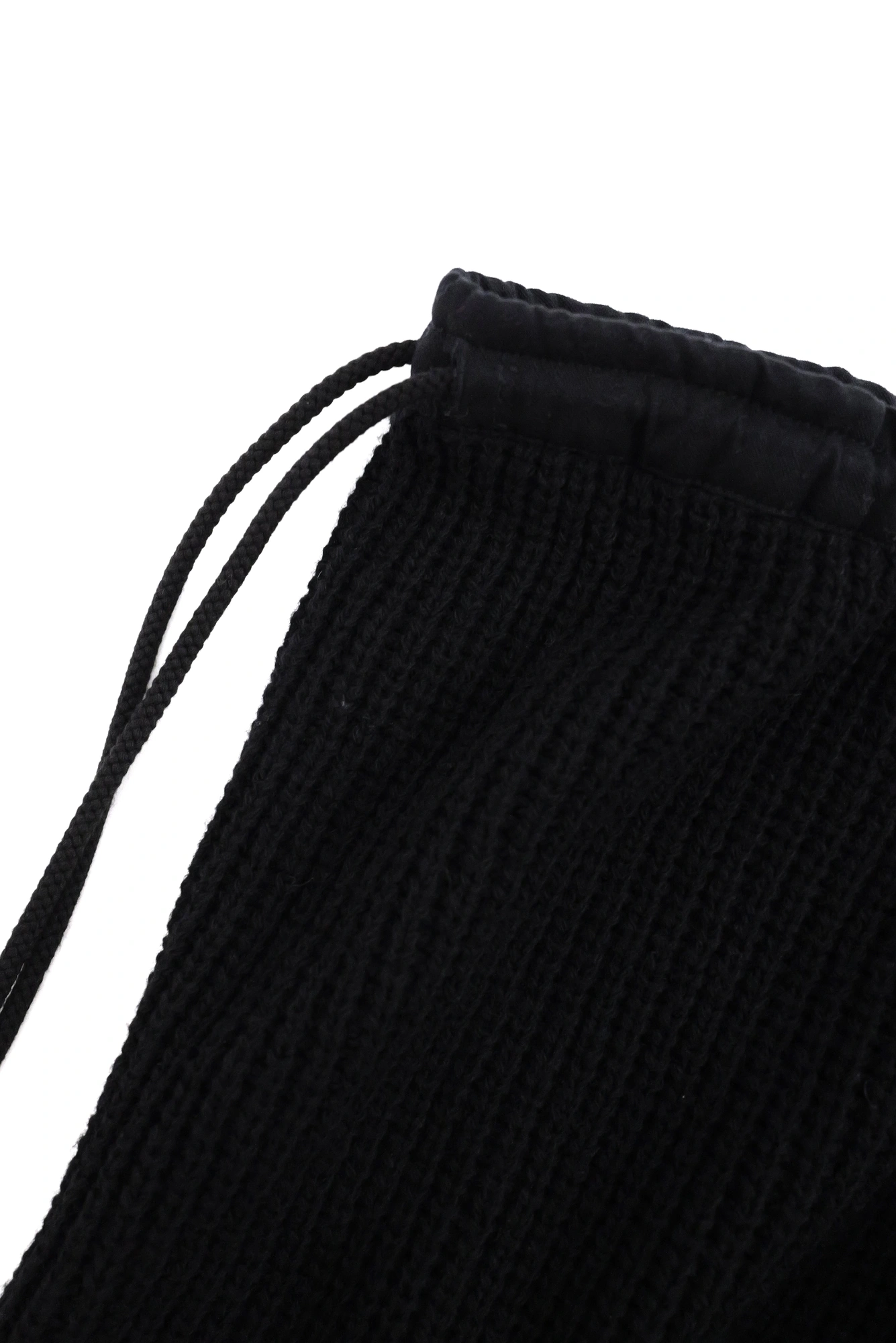 YOHJI YAMAMOTO Jupe mi-longue en laine Noir vintage, passéist — photo 6