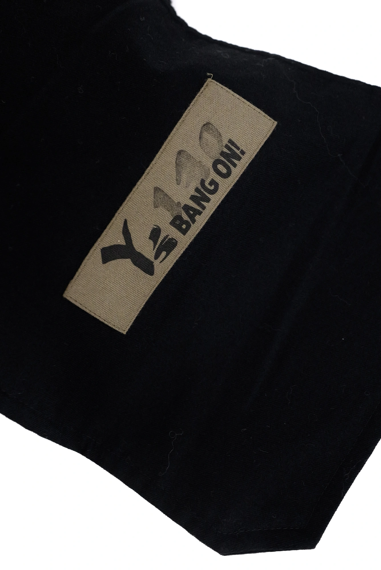 YOHJI YAMAMOTO Jupe mi-longue en laine Noir vintage, passéist — photo 7