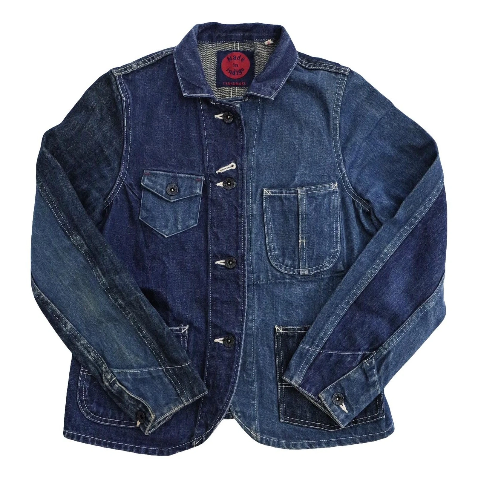 TIGRE BROCANTE Blouson Marine vintage, passéist — photo 1