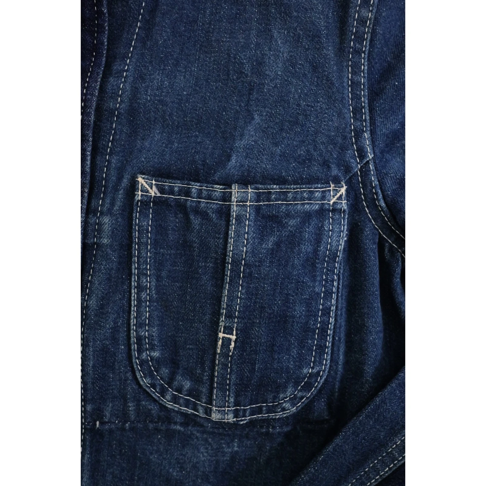 TIGRE BROCANTE Blouson Marine vintage, passéist — photo 7