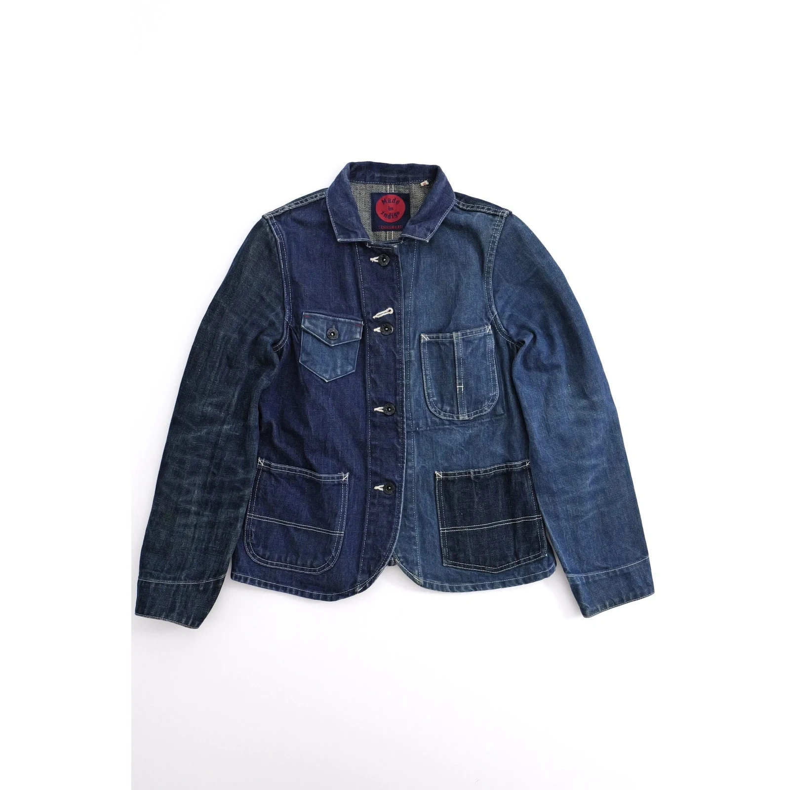 TIGRE BROCANTE Blouson Marine vintage, passéist — photo 9