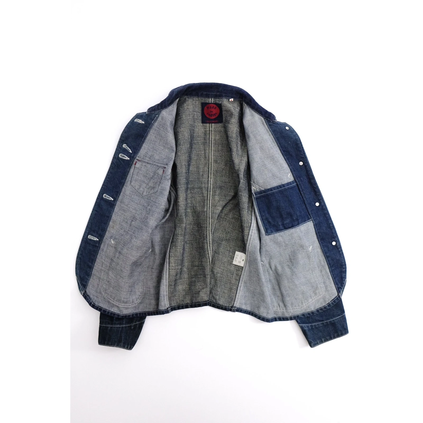 TIGRE BROCANTE Blouson Marine vintage, passéist — photo 10