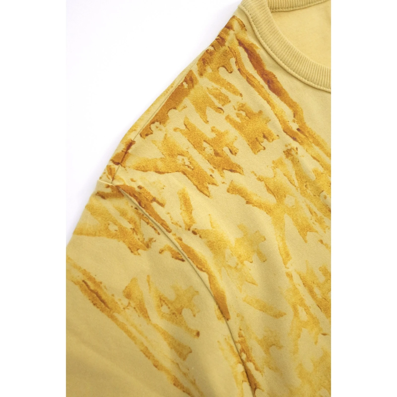 ISSEY MIYAKE Tee shirt Jaune vintage, passéist — photo 11