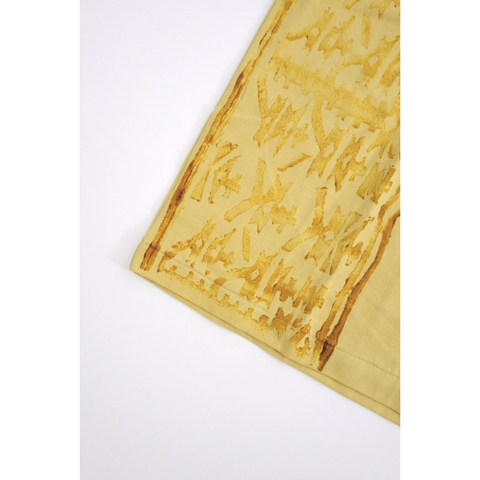 ISSEY MIYAKE Tee shirt Jaune vintage, passéist — photo 4