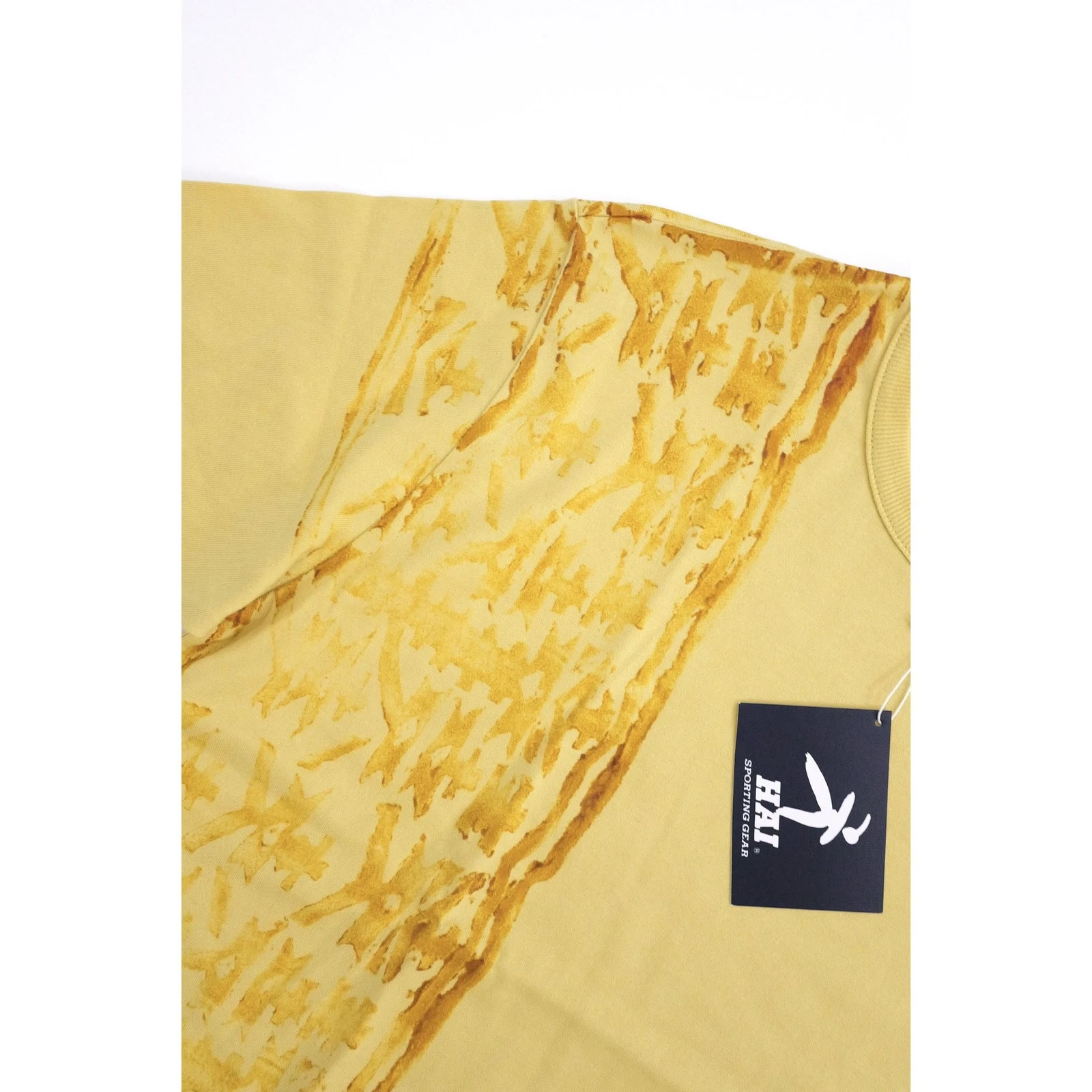 ISSEY MIYAKE Tee shirt Jaune vintage, passéist — photo 5
