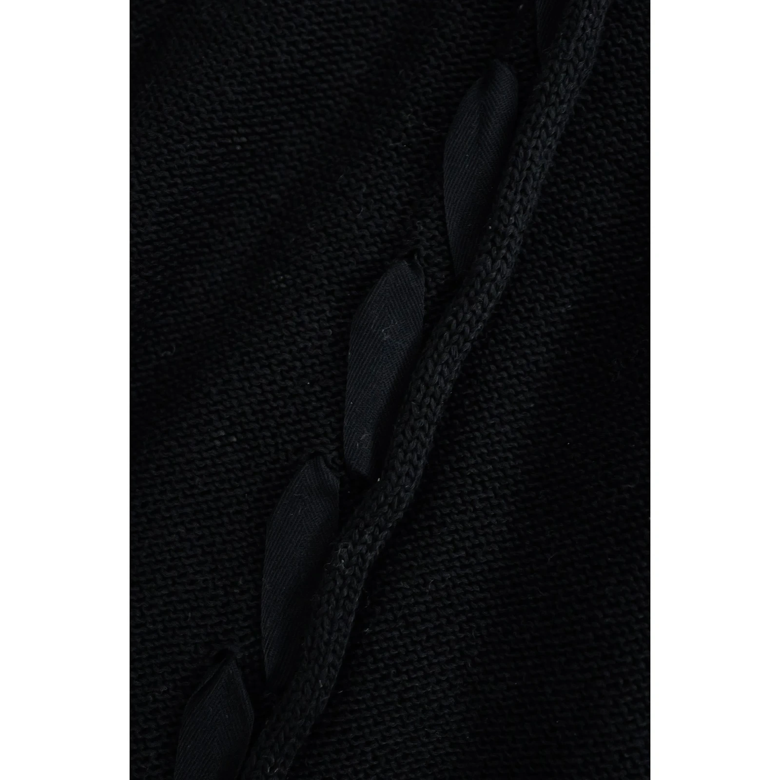 YOHJI YAMAMOTO Gilet long Noir vintage, passéist — photo 15