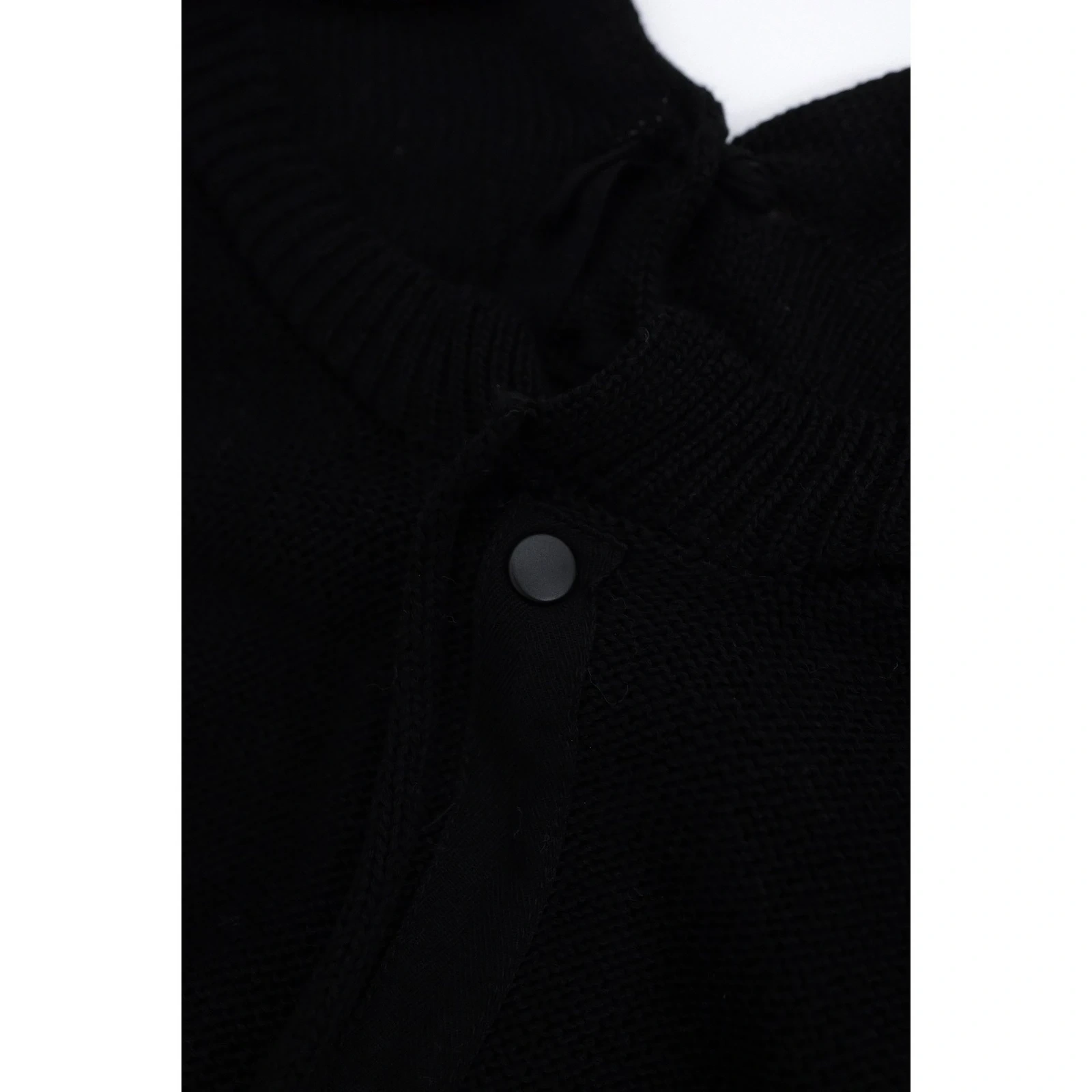 YOHJI YAMAMOTO Gilet long Noir vintage, passéist — photo 5