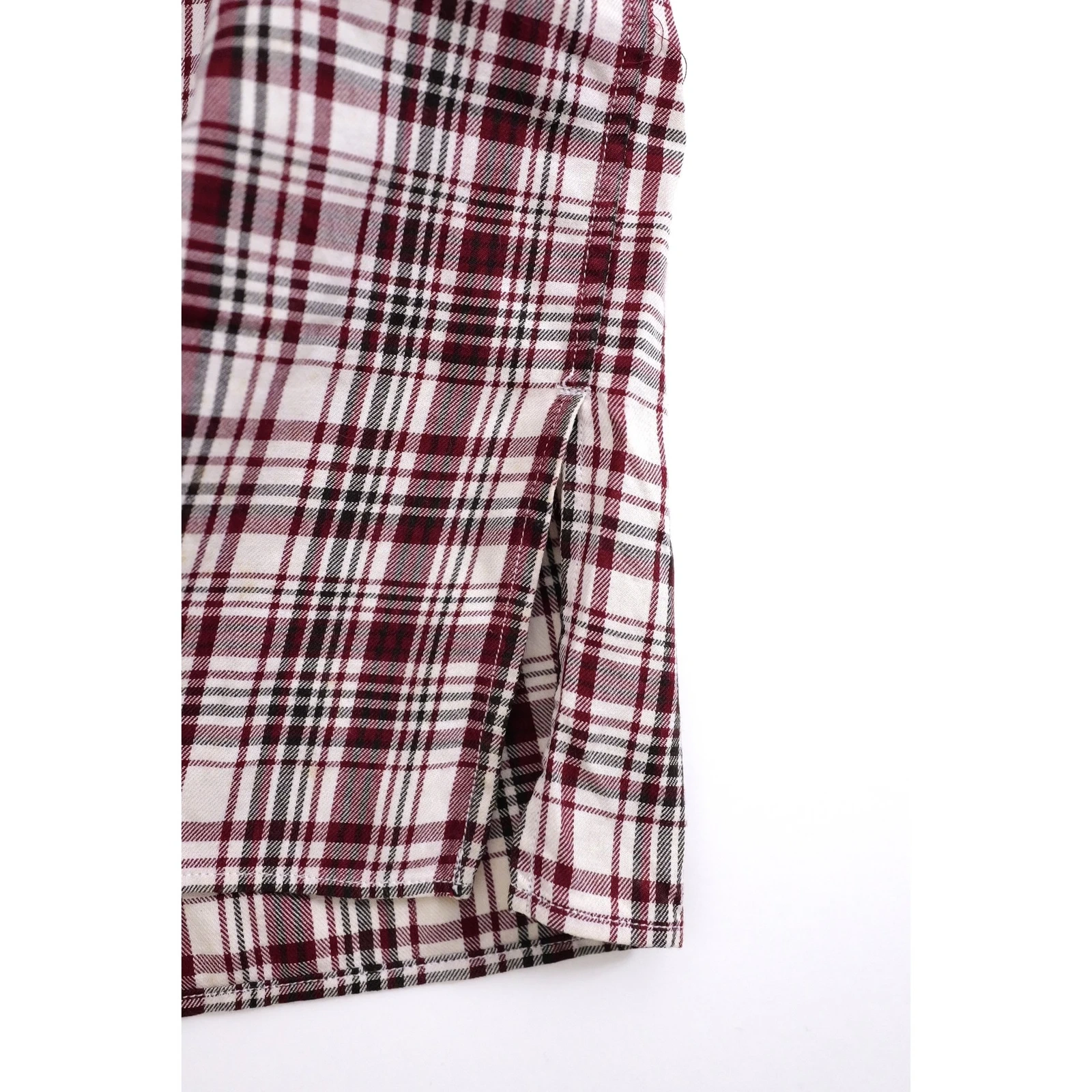 YOHJI YAMAMOTO Chemise Bordeaux vintage, passéist — photo 11