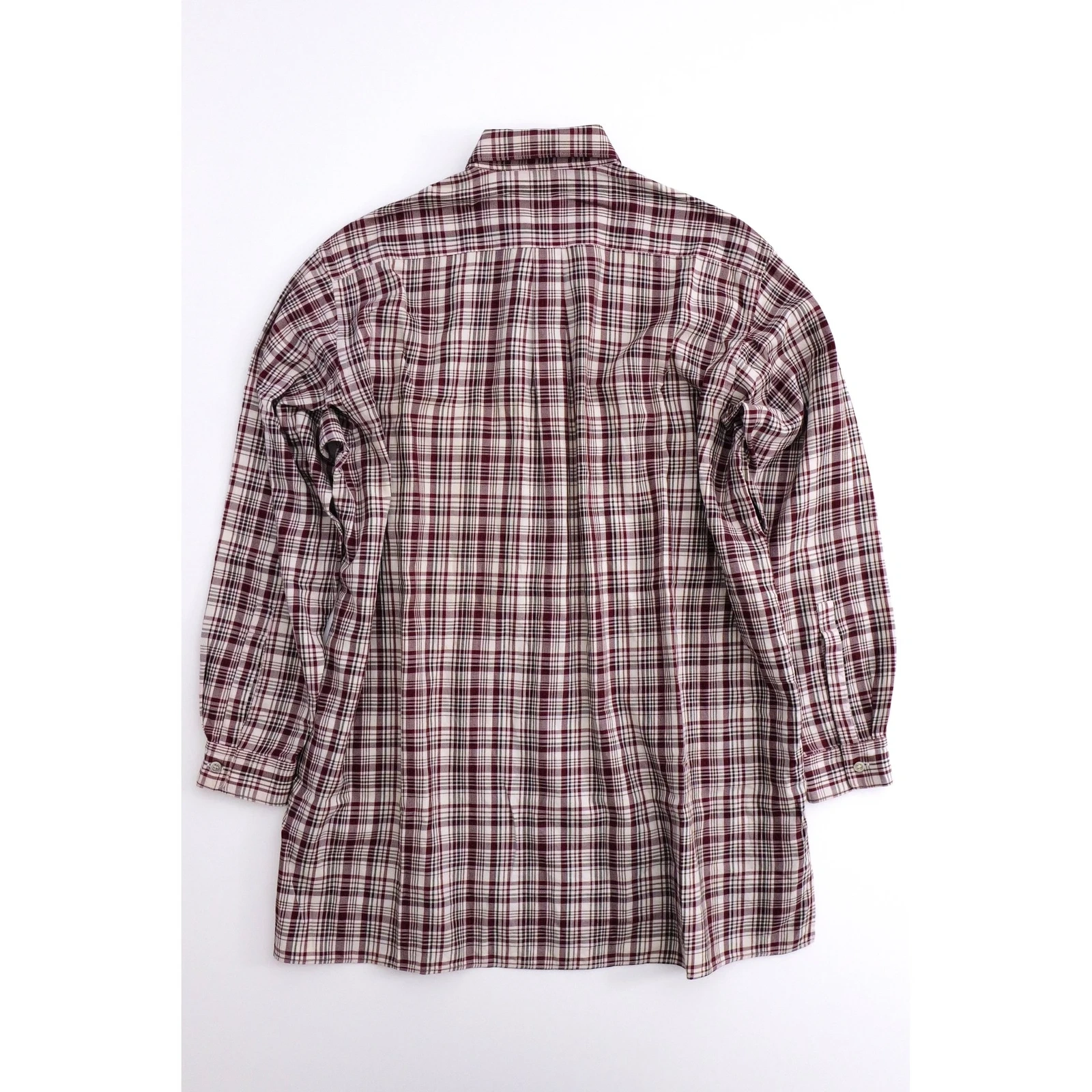 YOHJI YAMAMOTO Chemise Bordeaux vintage, passéist — photo 14