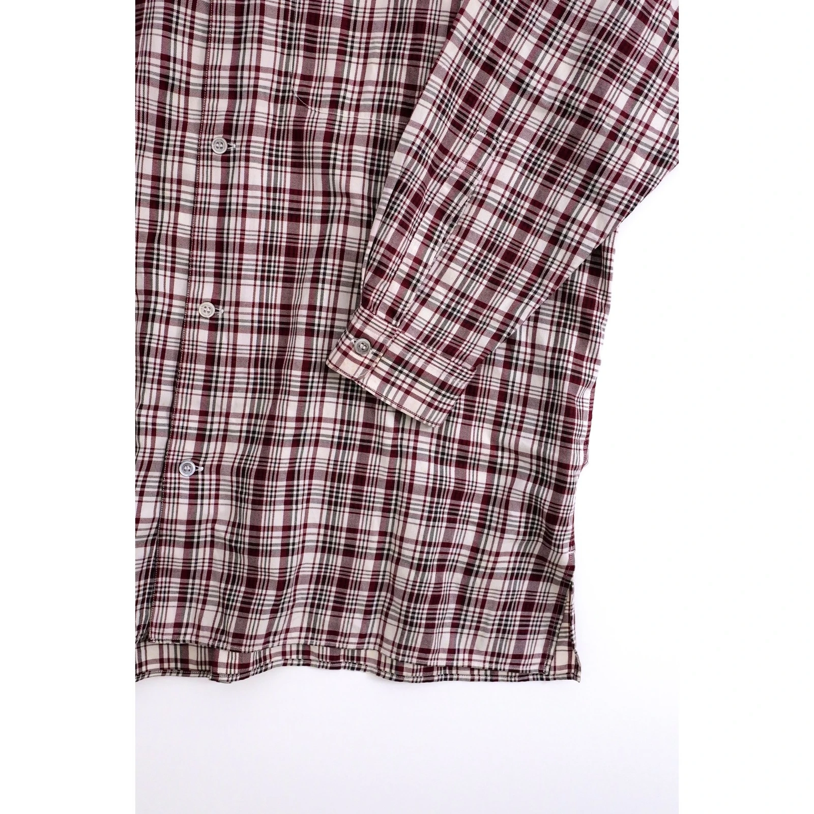 YOHJI YAMAMOTO Chemise Bordeaux vintage, passéist — photo 3