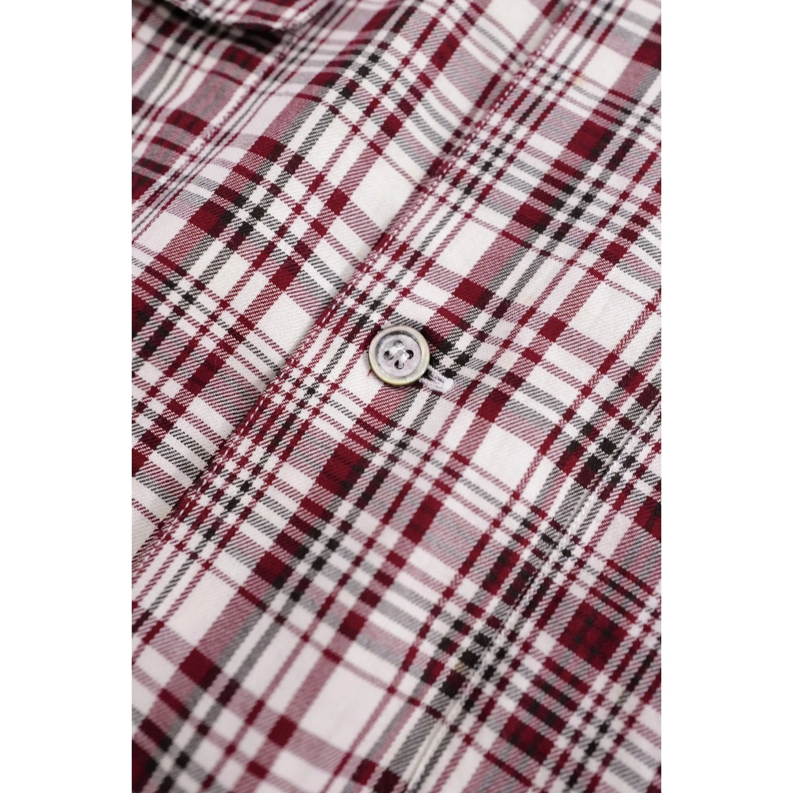 YOHJI YAMAMOTO Chemise Bordeaux vintage, passéist — photo 7