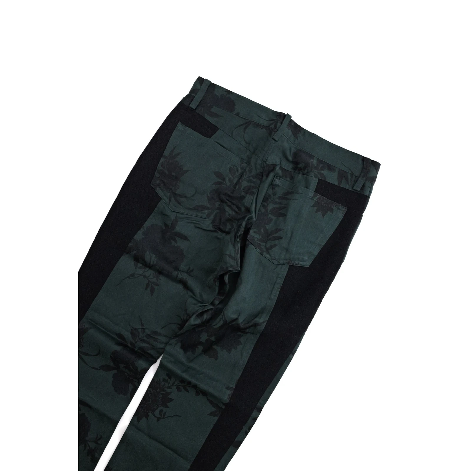 YOHJI YAMAMOTO Pantalon Vert vintage, passéist — photo 12