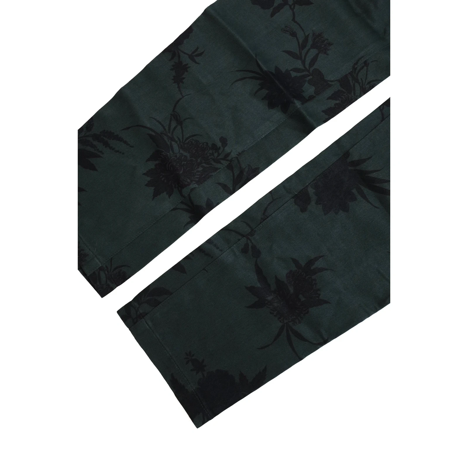 YOHJI YAMAMOTO Pantalon Vert vintage, passéist — photo 3