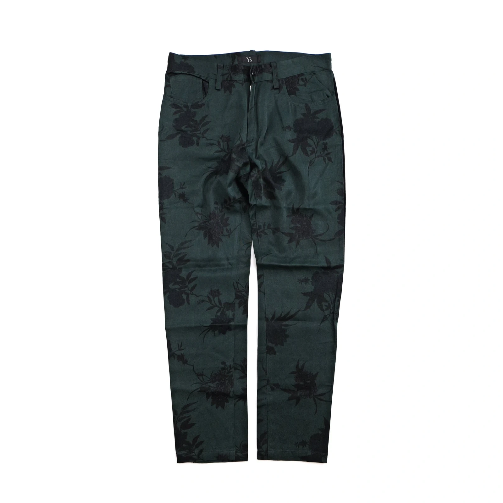 YOHJI YAMAMOTO Pantalon Vert vintage, passéist — photo 6